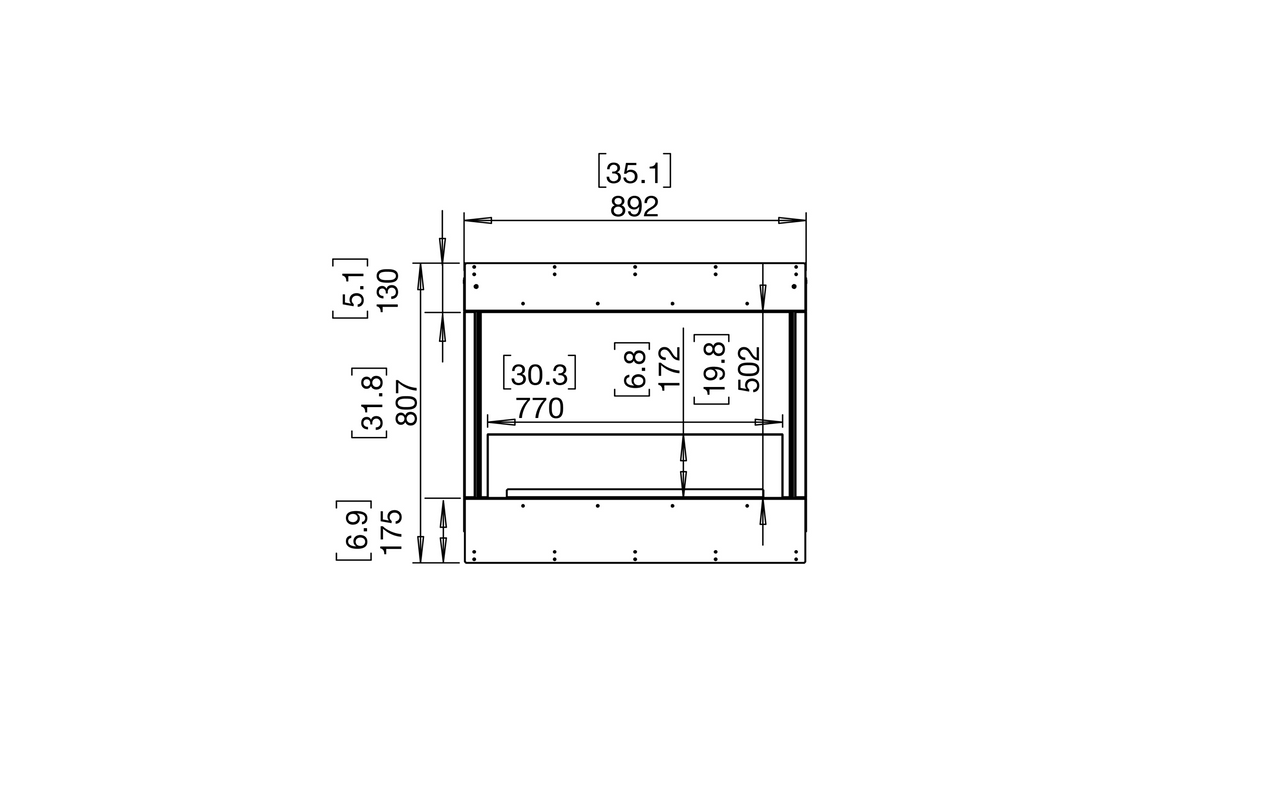 Flex 32BY Bay Fireplace Insert
