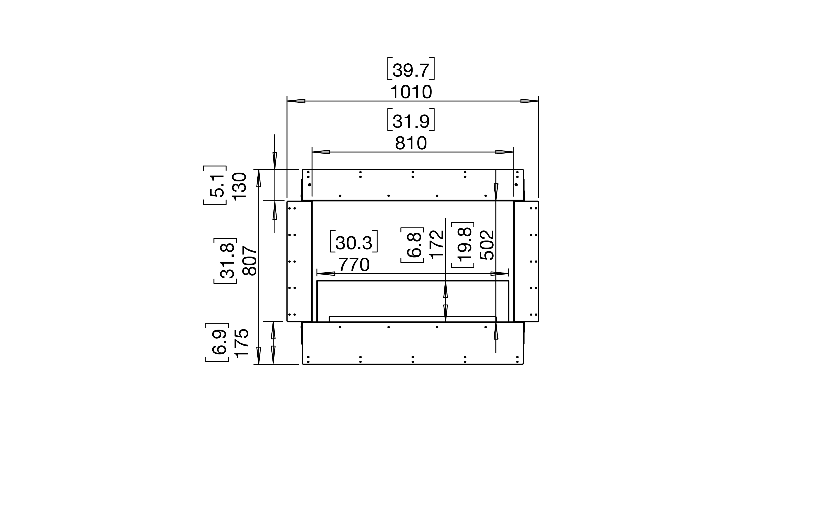 EcoSmart Fire Flex 32DB Double Sided Fireplace Insert