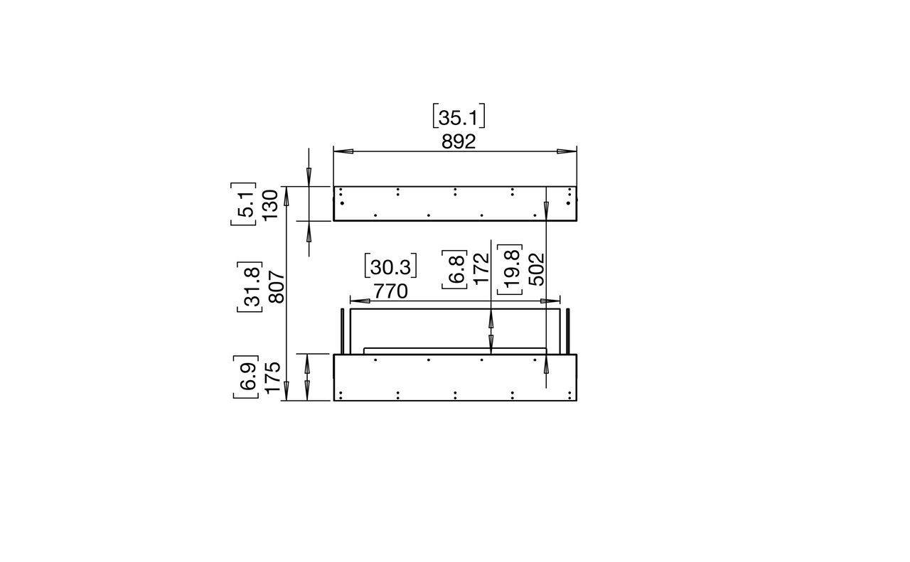 Flex 32IL Island Fireplace Insert