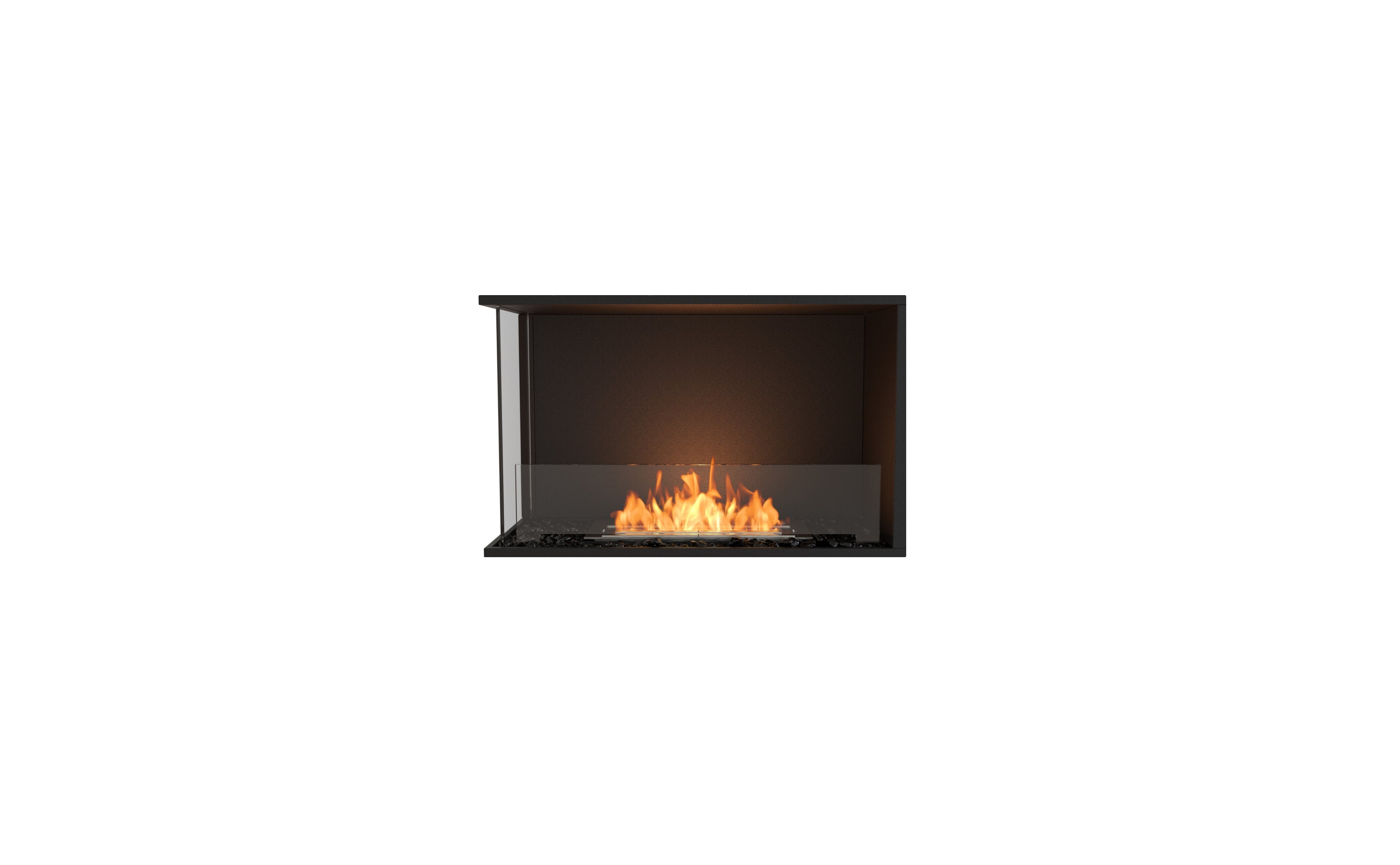 EcoSmart Fire Flex 32LC Left Corner Fireplace Insert