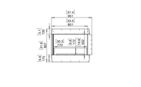Thumbnail for Flex 32LC Left Corner Fireplace Insert