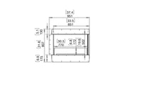 Thumbnail for Flex 32RC Right Corner Fireplace Insert