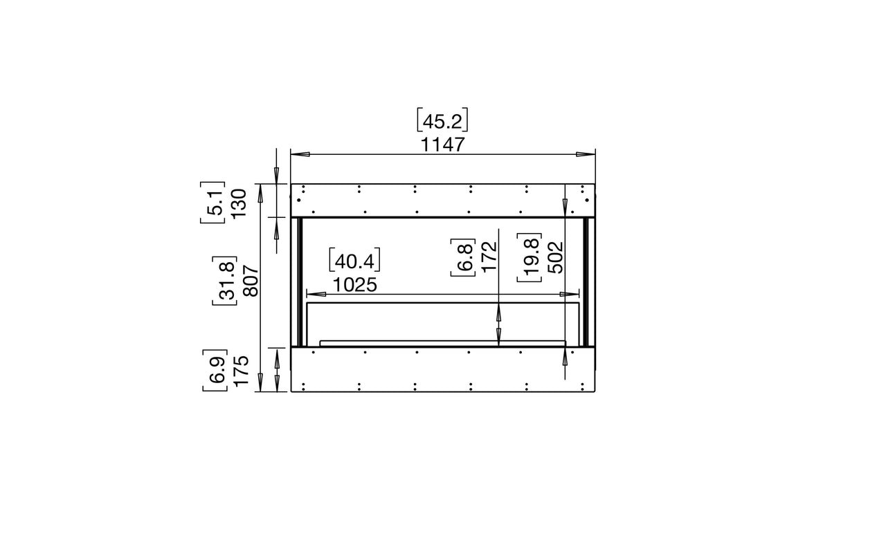 Flex 42BY Bay Fireplace Insert