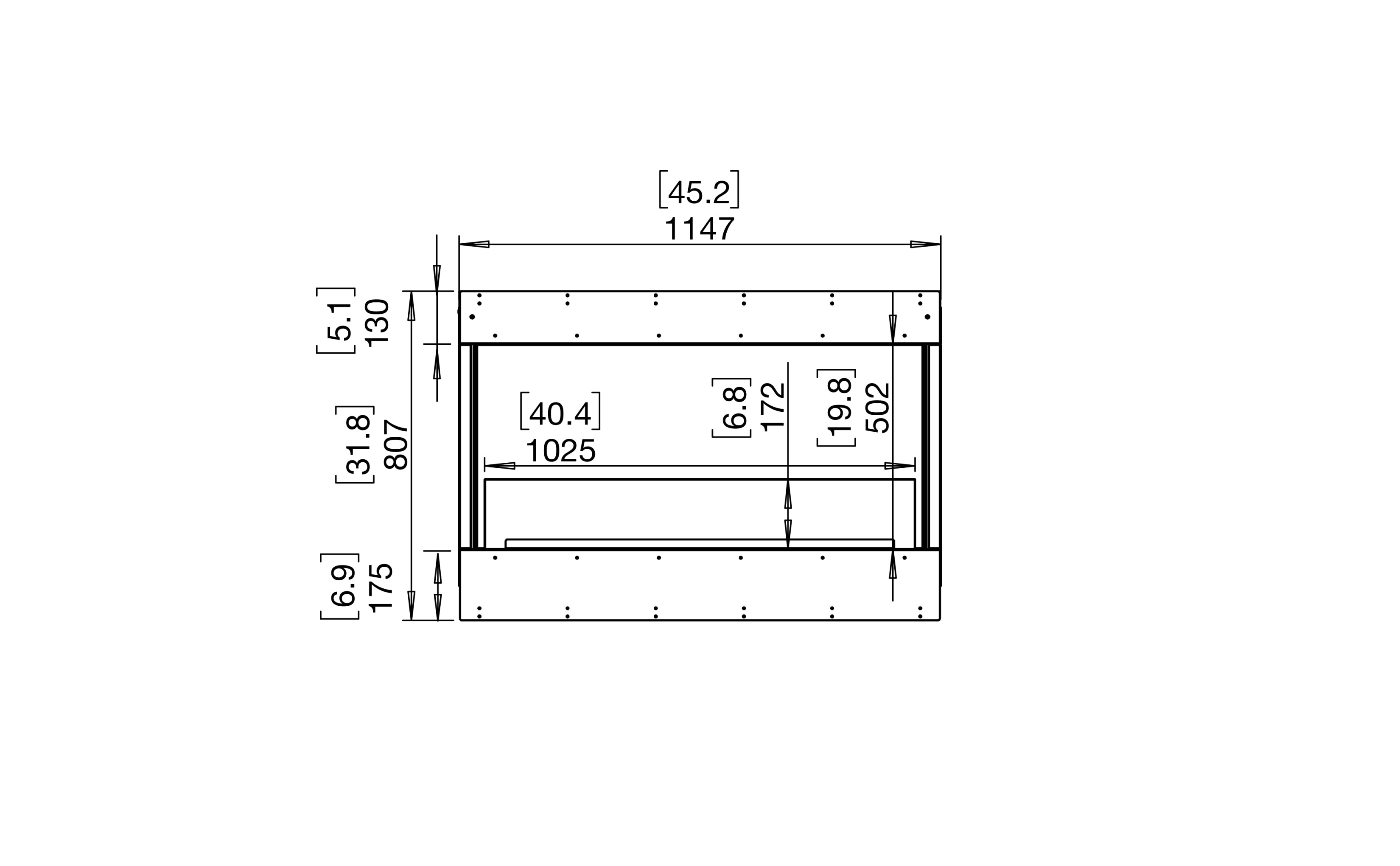EcoSmart Fire Flex 42BY Bay Fireplace Insert