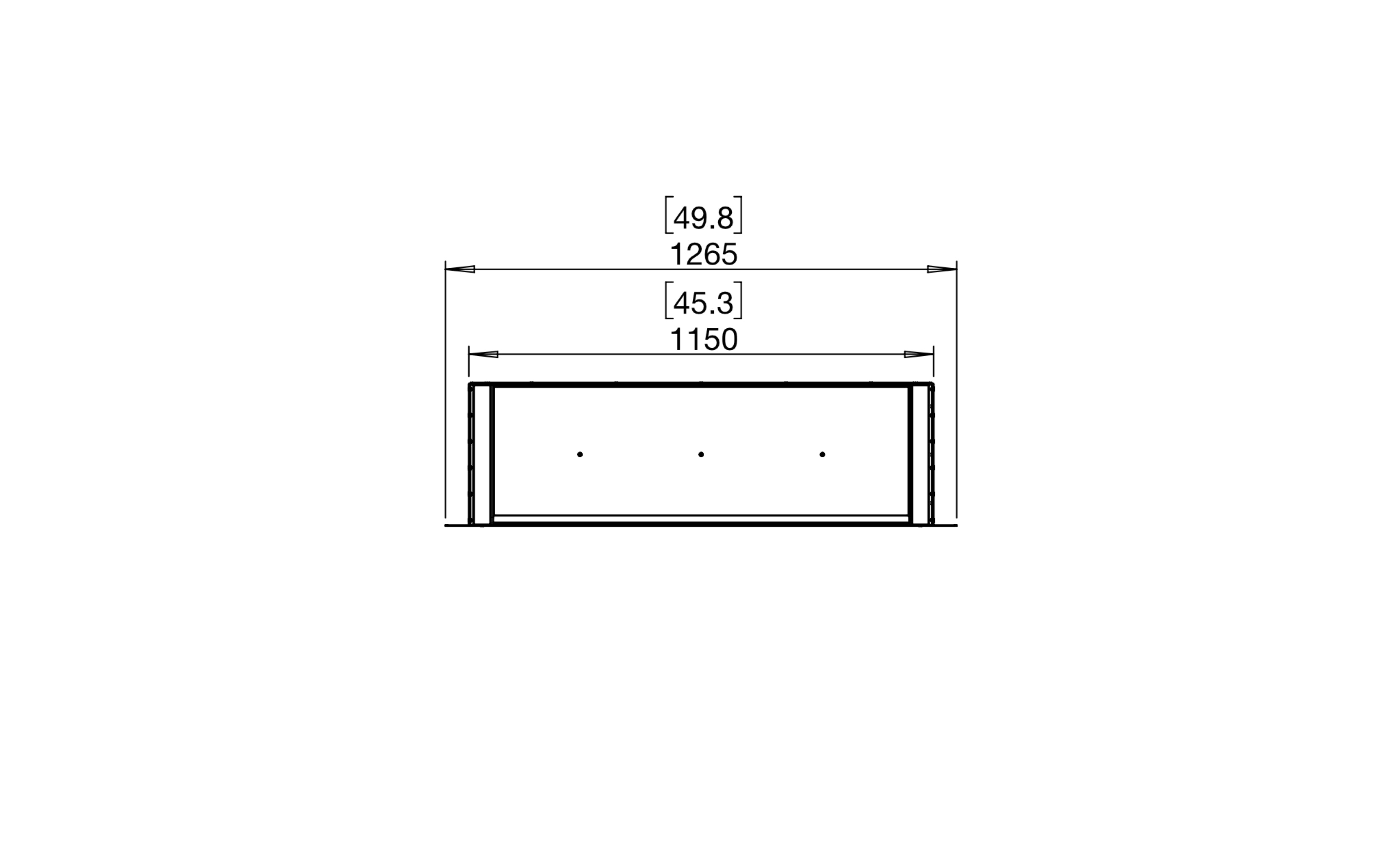 EcoSmart Fire Flex 42DB Double Sided Fireplace Insert
