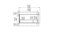 Thumbnail for Flex 42LC Left Corner Fireplace Insert