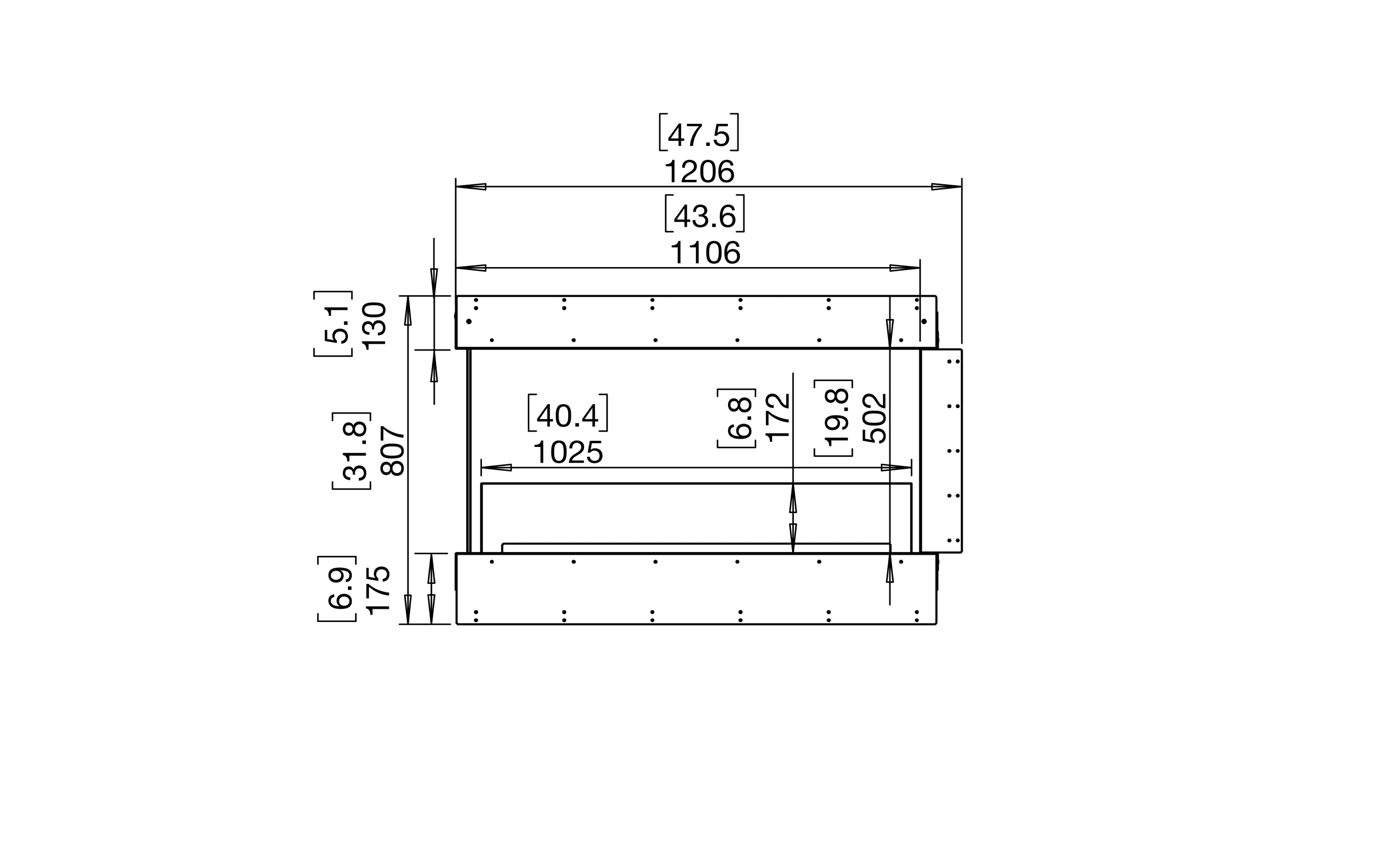 EcoSmart Fire Flex 42PN Peninsula Fireplace Insert