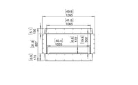 Thumbnail for Flex 42SS Single Sided Fireplace Insert