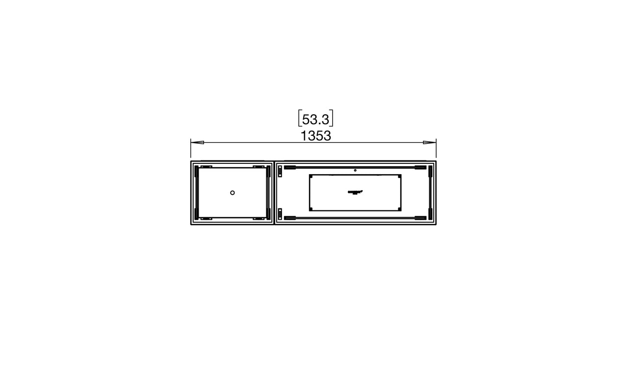 Flex 50BN.BX1 Bench Fireplace Insert