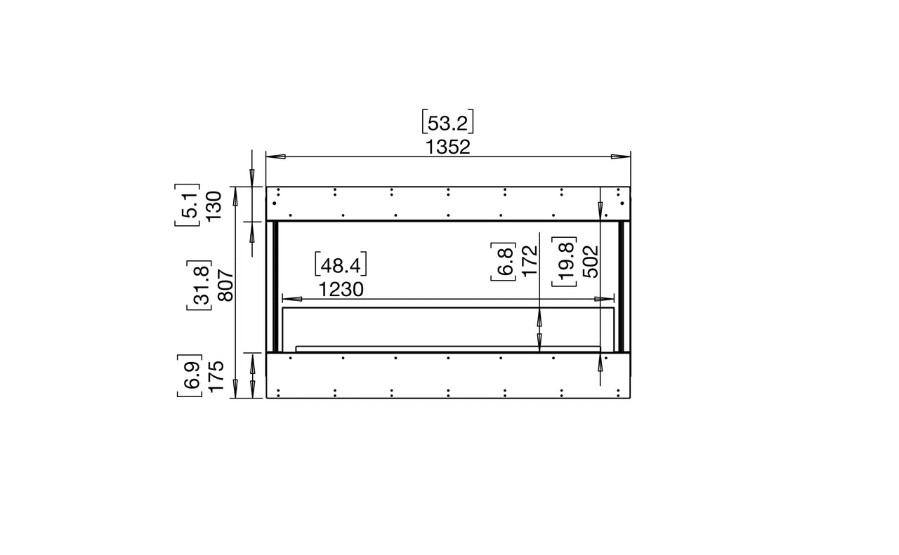 Flex 50BY Bay Fireplace Insert