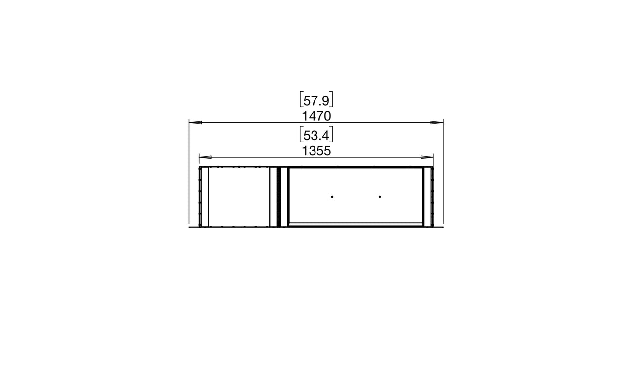 Flex 50DB.BX1 Double Sided Fireplace Insert