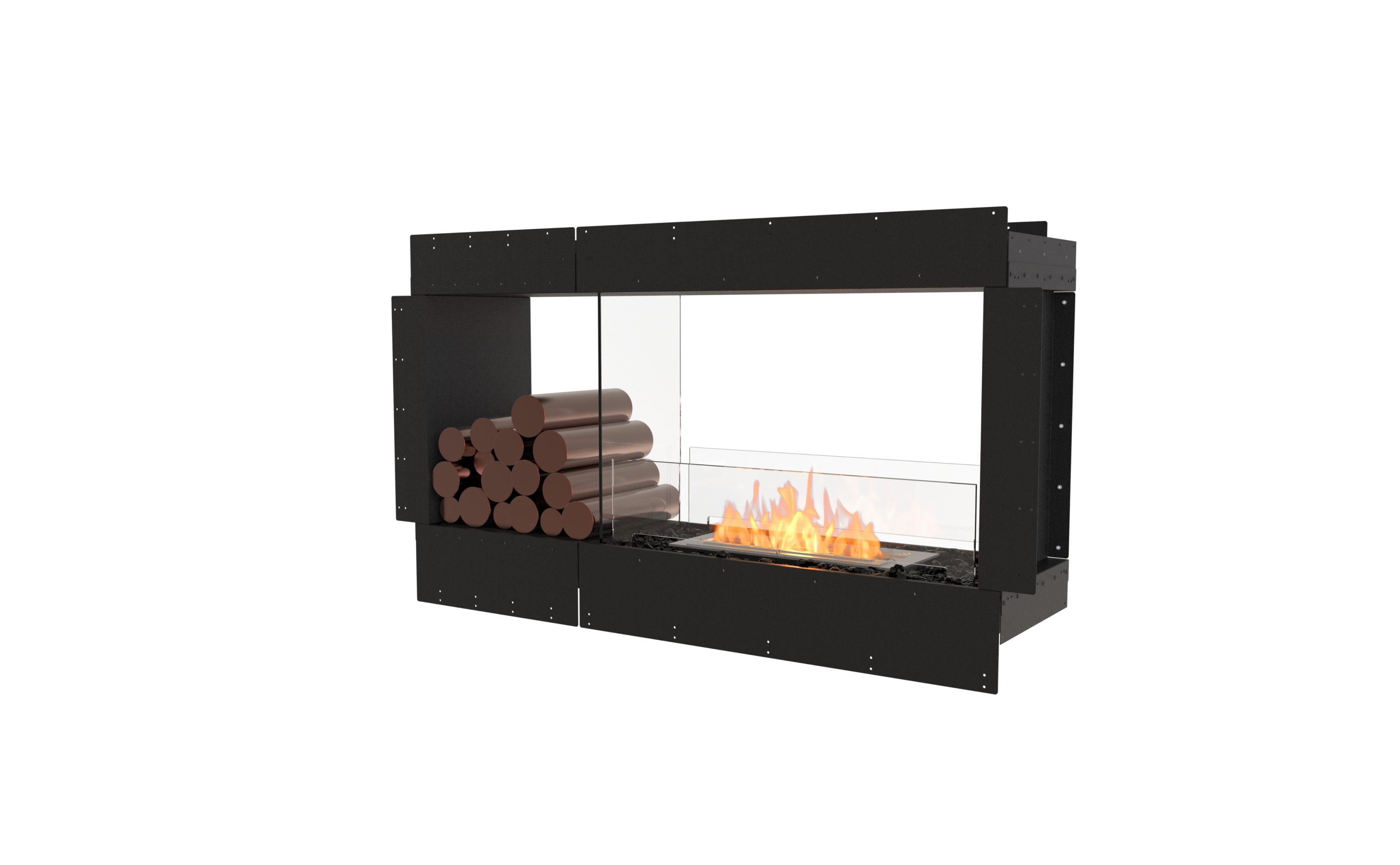 EcoSmart Fire Flex 50DB.BX1 Double Sided Fireplace Insert