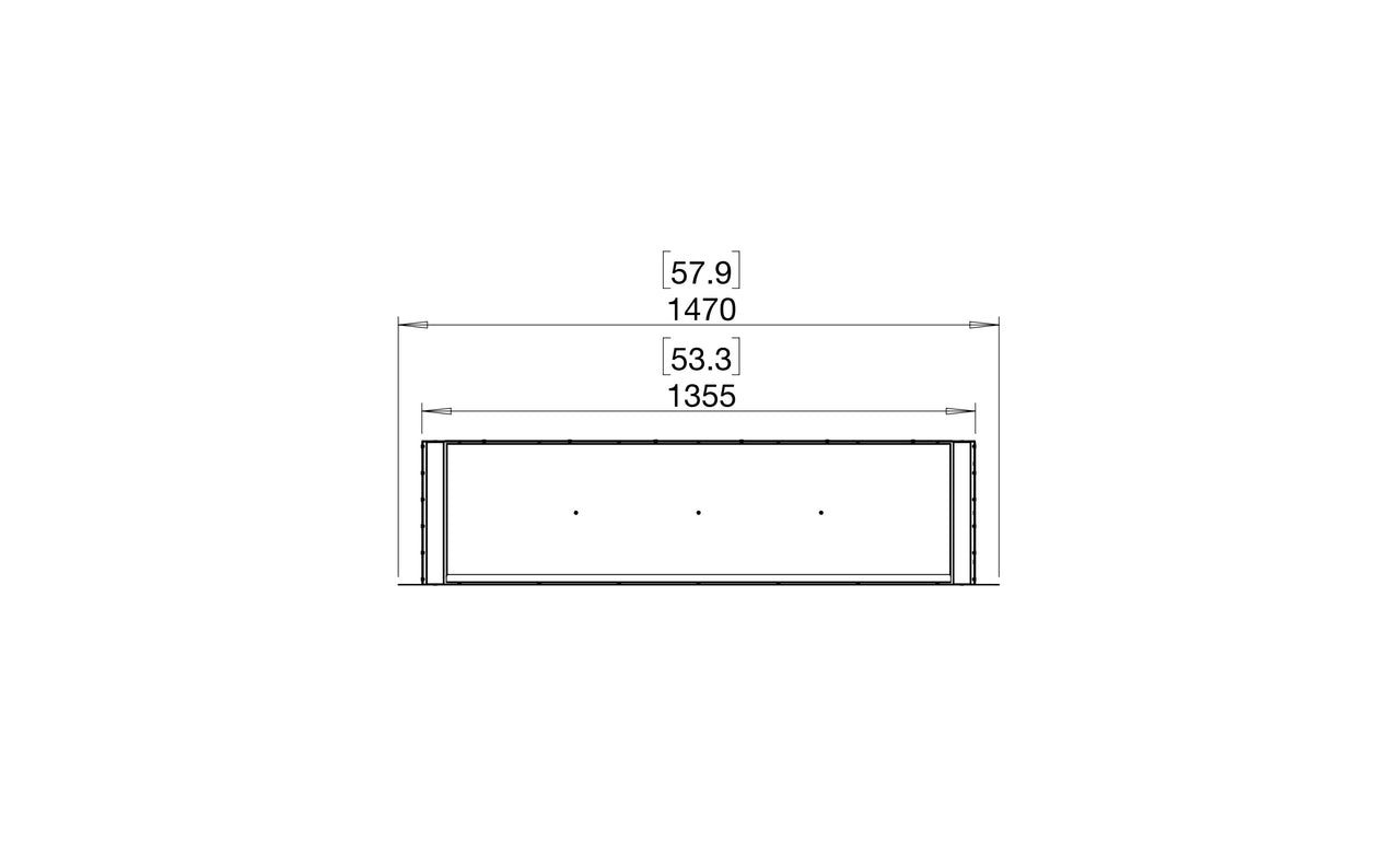 Flex 50DB Double Sided Fireplace Insert