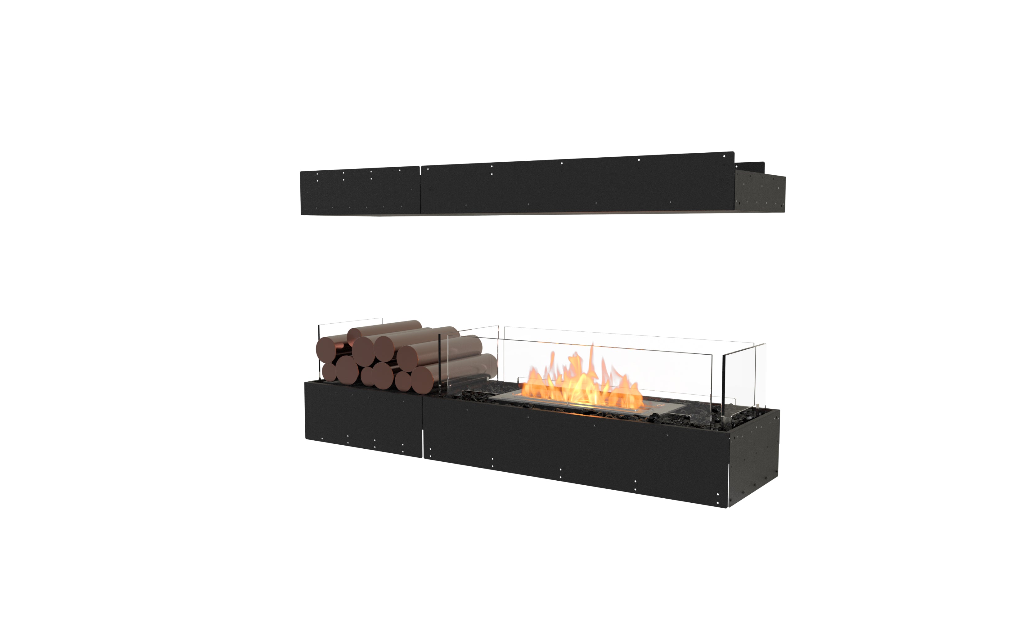 EcoSmart Fire Flex 50IL.BX1 Island Fireplace Insert