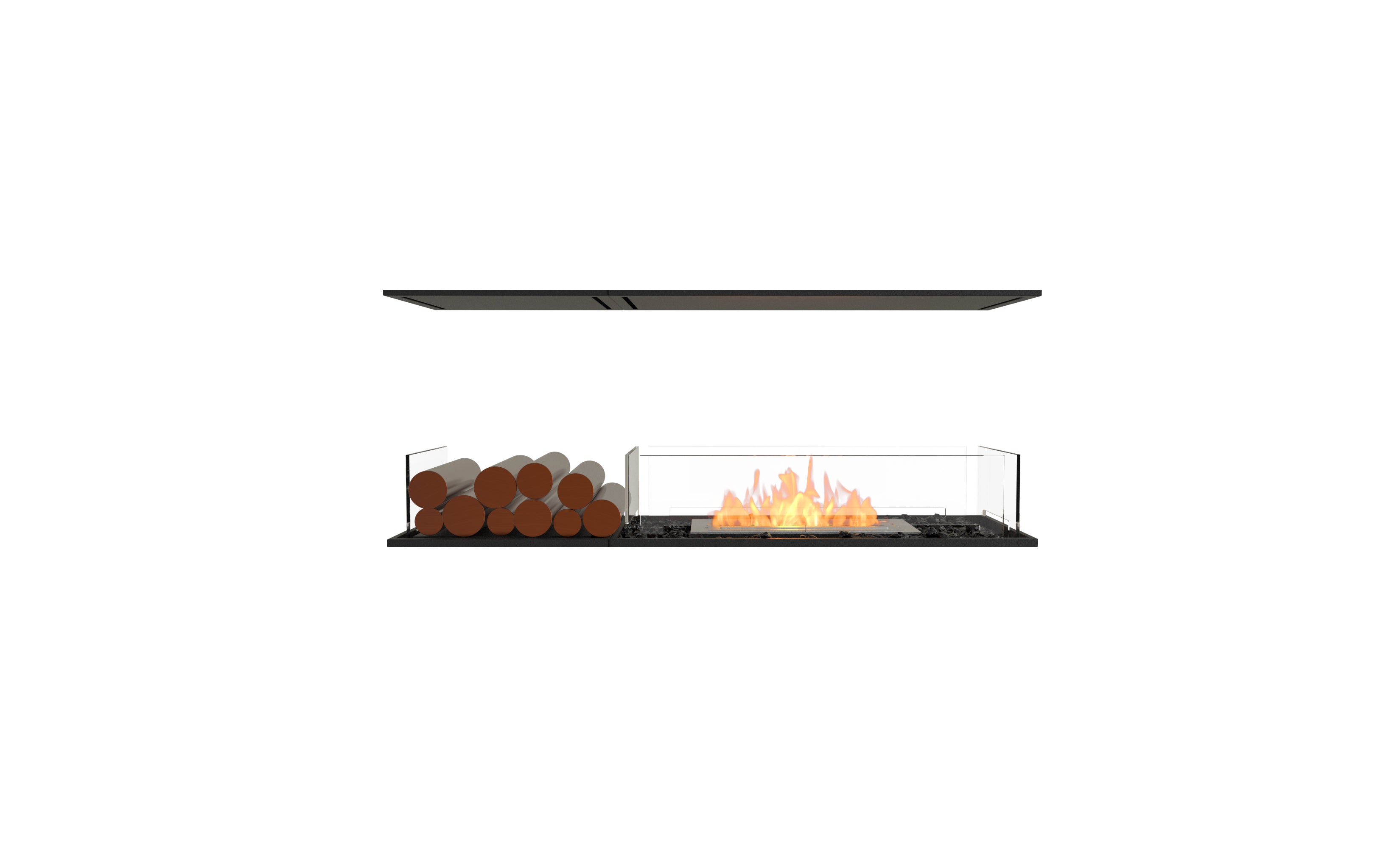 EcoSmart Fire Flex 50IL.BX1 Island Fireplace Insert
