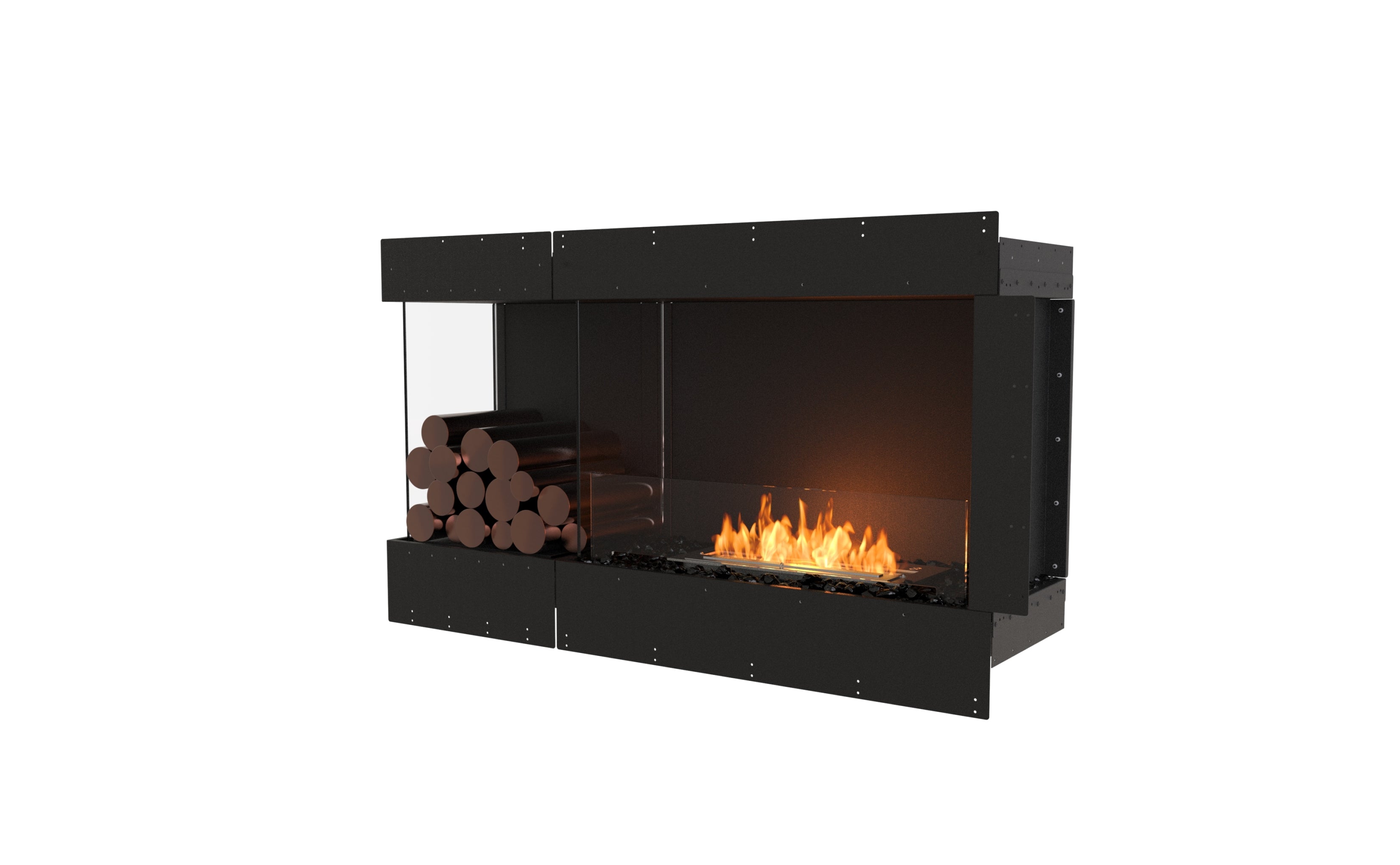 EcoSmart Fire Flex 50LC.BXL Left Corner Fireplace Insert