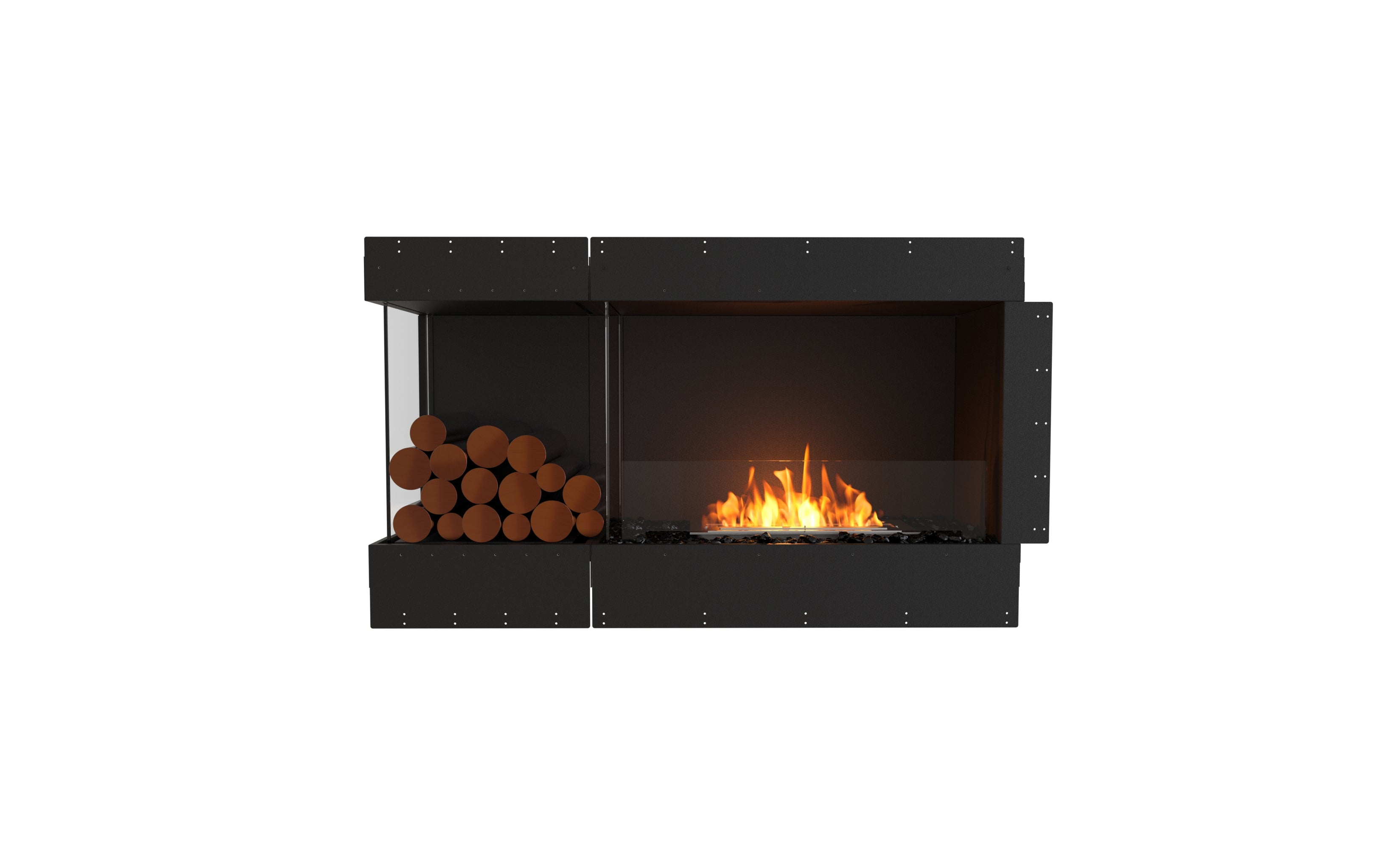 EcoSmart Fire Flex 50LC.BXL Left Corner Fireplace Insert