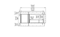 Thumbnail for Flex 50LC.BXL Left Corner Fireplace Insert