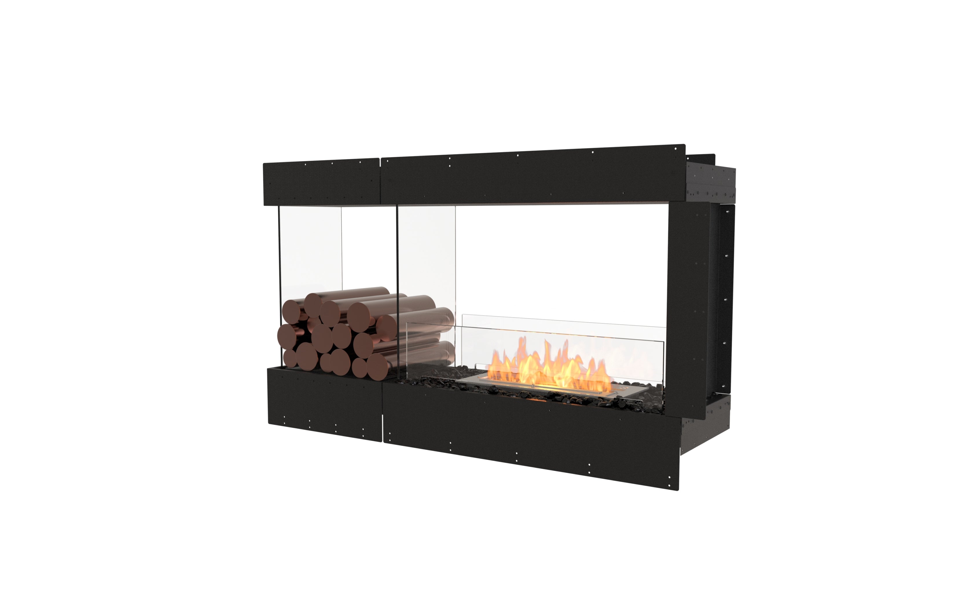 EcoSmart Fire Flex 50PN.BXL Peninsula Fireplace Insert