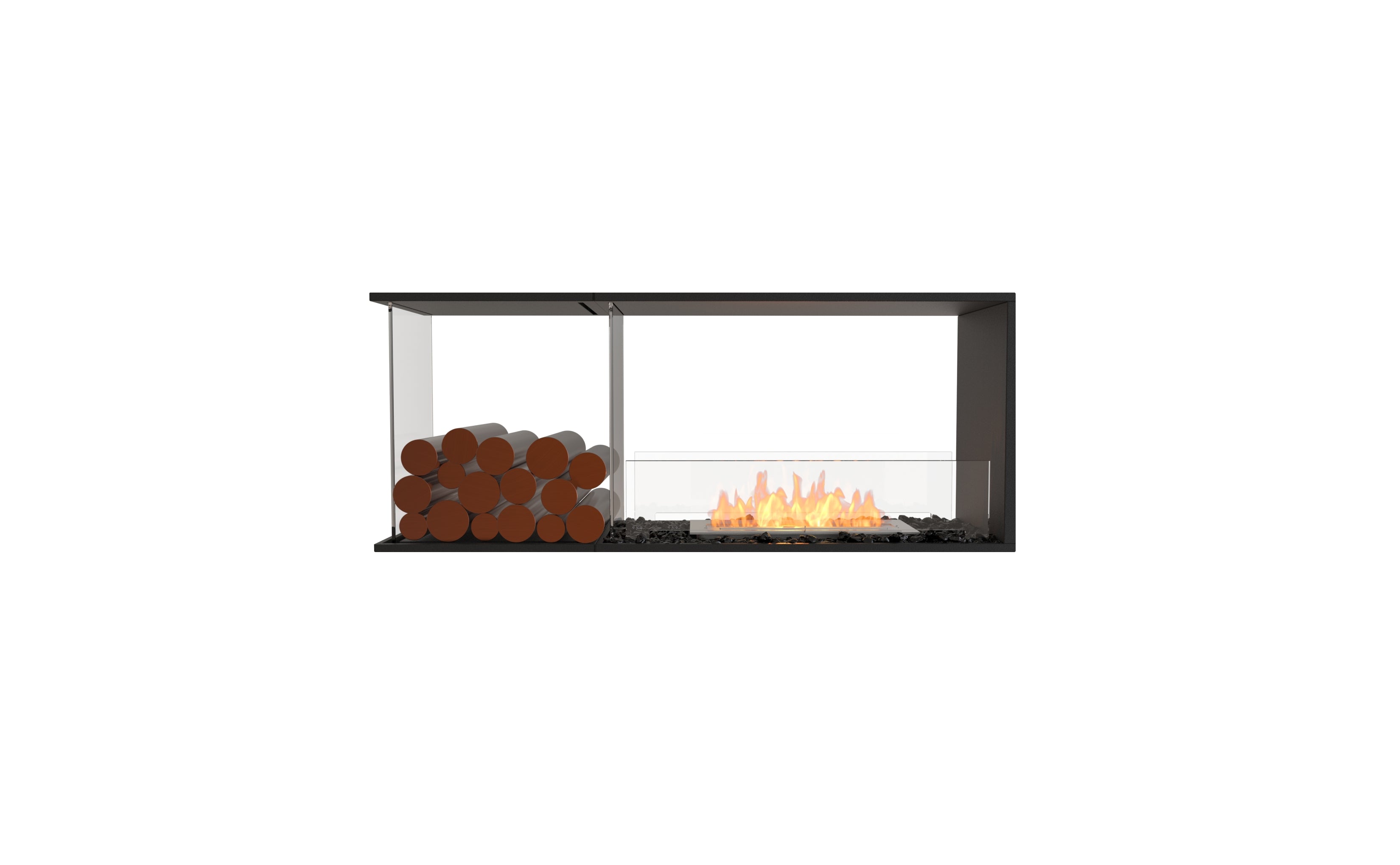 EcoSmart Fire Flex 50PN.BXL Peninsula Fireplace Insert