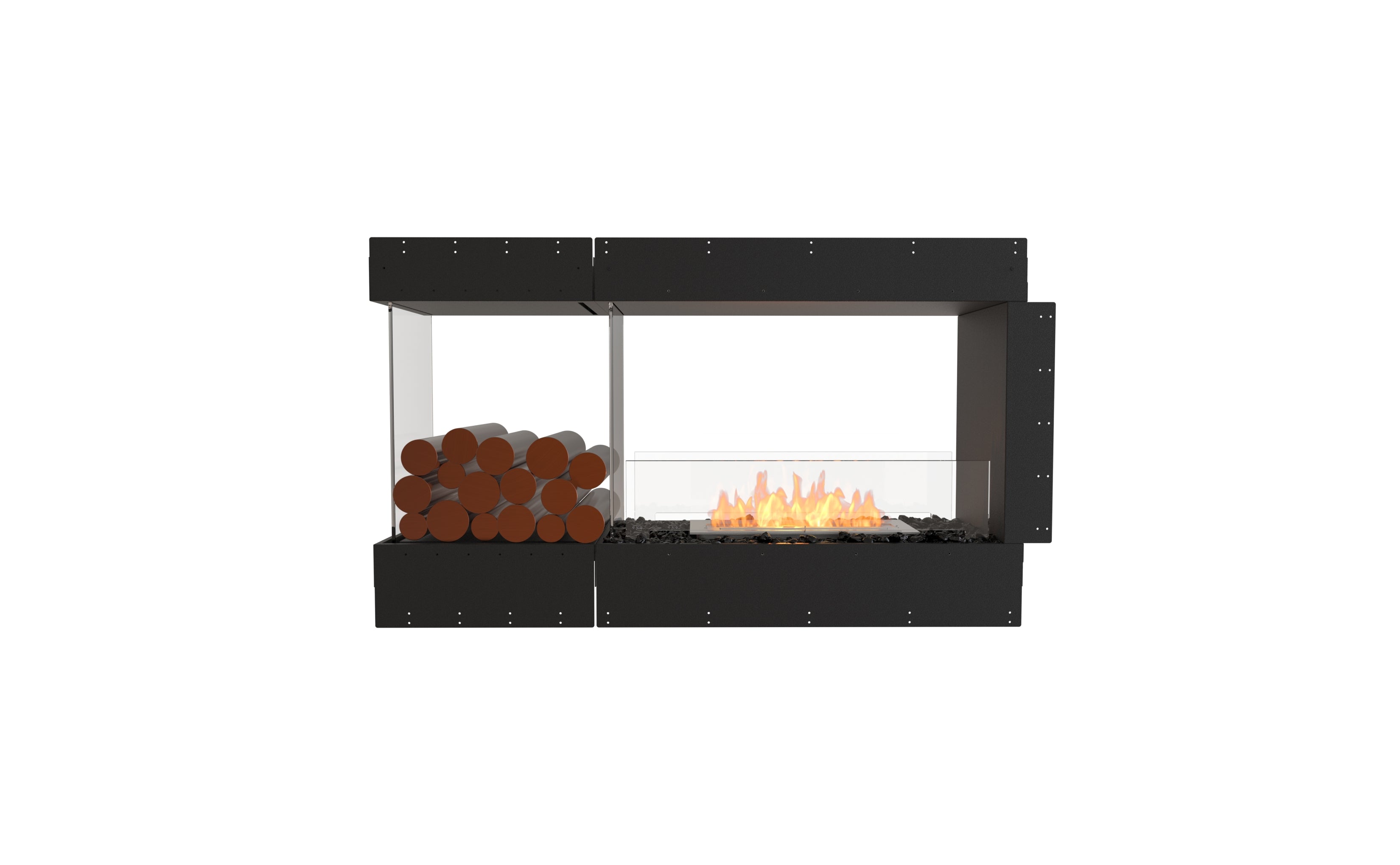 EcoSmart Fire Flex 50PN.BXL Peninsula Fireplace Insert