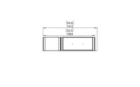 Thumbnail for Flex 50PN.BXL Peninsula Fireplace Insert