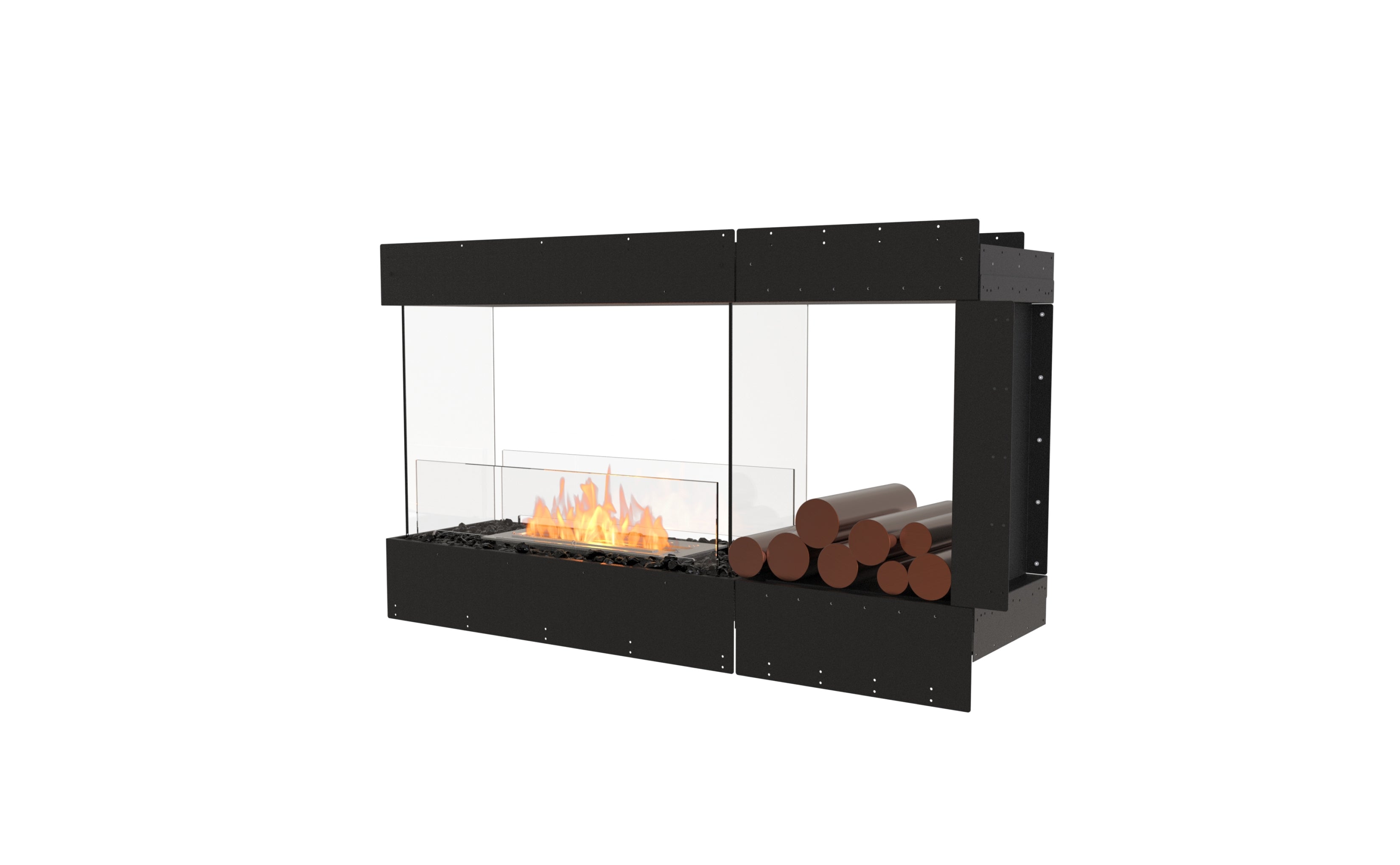 EcoSmart Fire Flex 50PN.BXR Peninsula Fireplace Insert