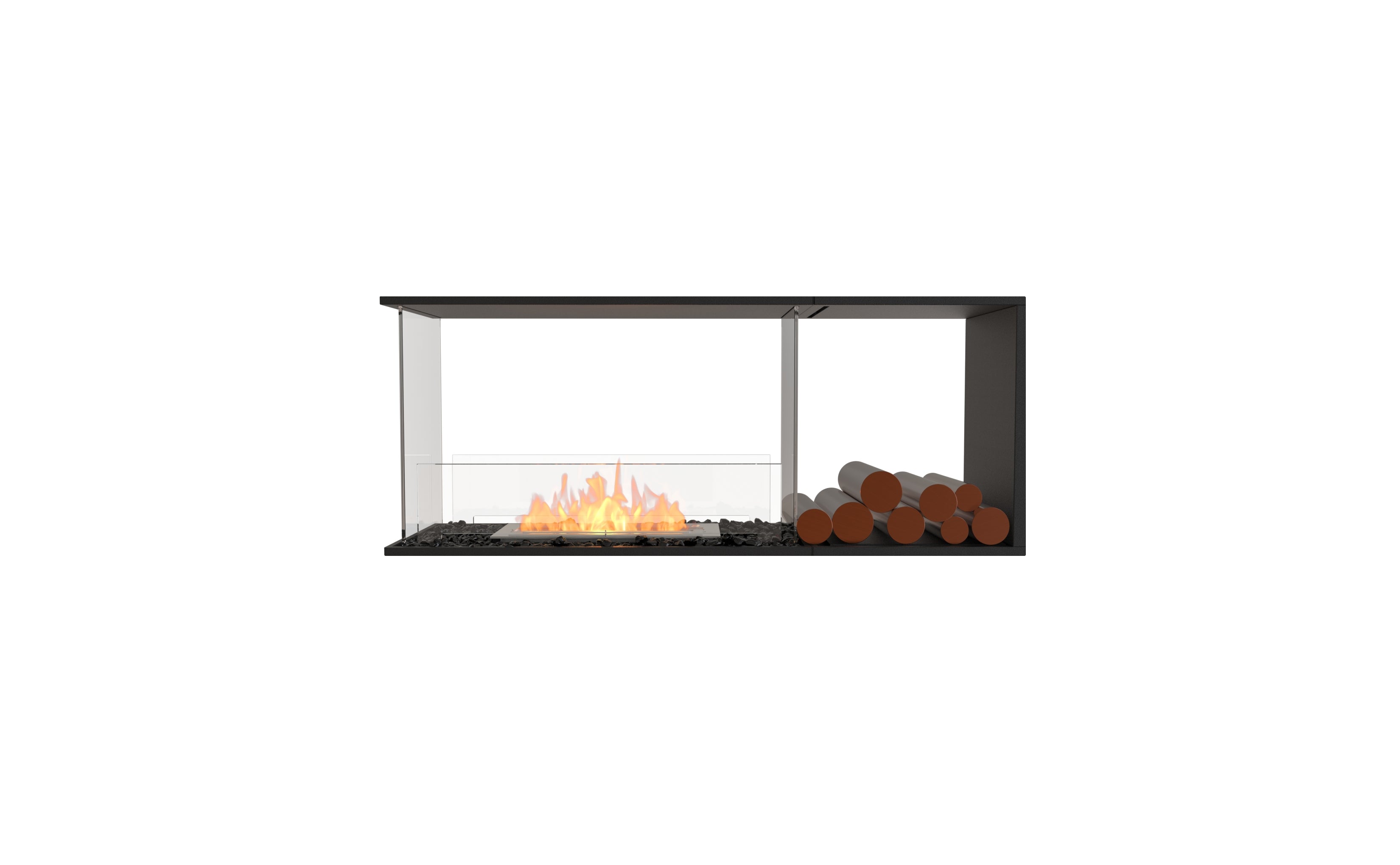 EcoSmart Fire Flex 50PN.BXR Peninsula Fireplace Insert