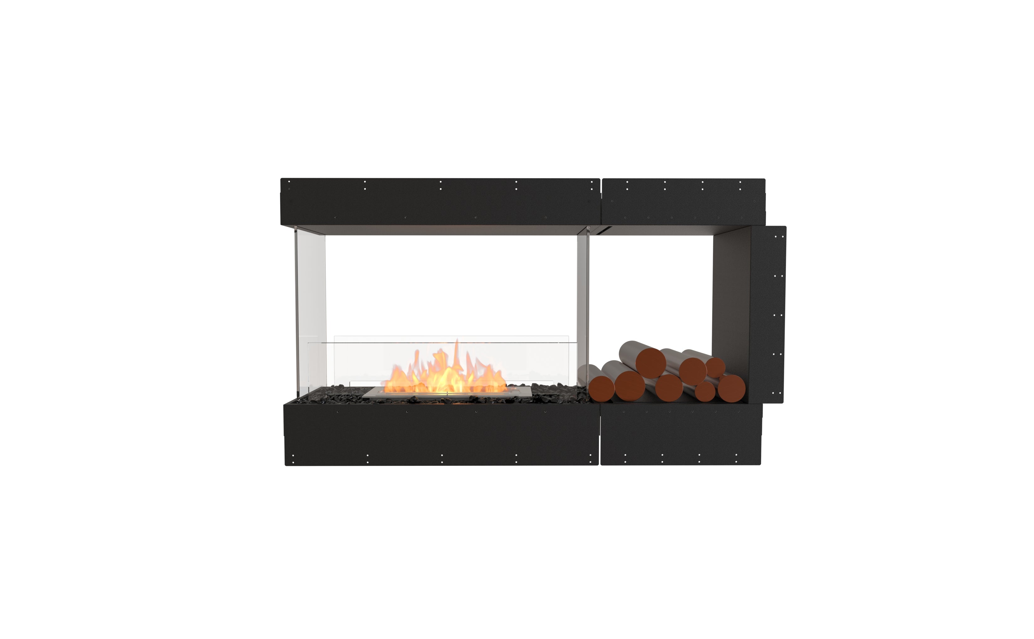EcoSmart Fire Flex 50PN.BXR Peninsula Fireplace Insert