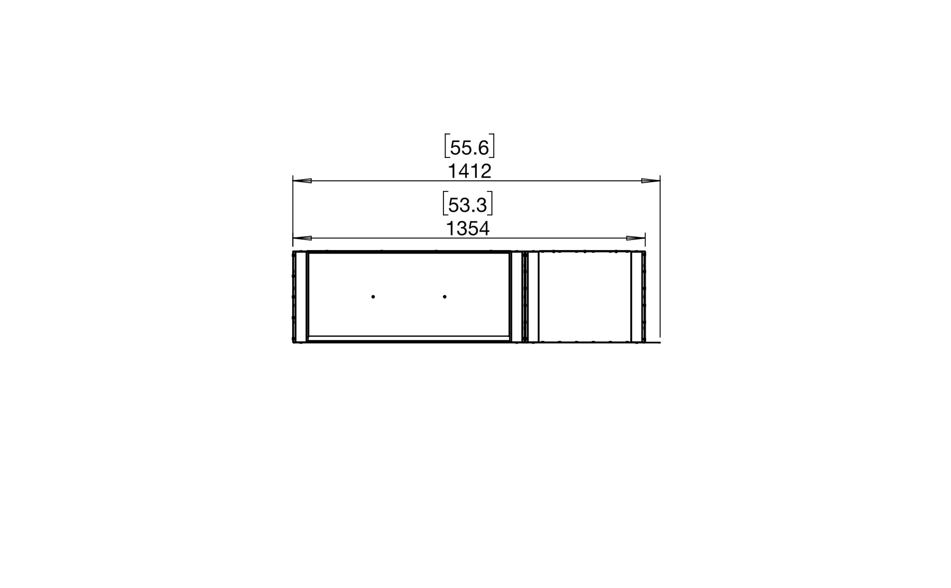 EcoSmart Fire Flex 50PN.BXR Peninsula Fireplace Insert