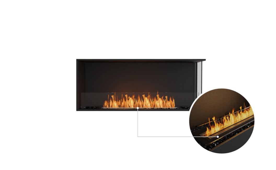 EcoSmart Fire Flex 50RC Right Corner Fireplace Insert