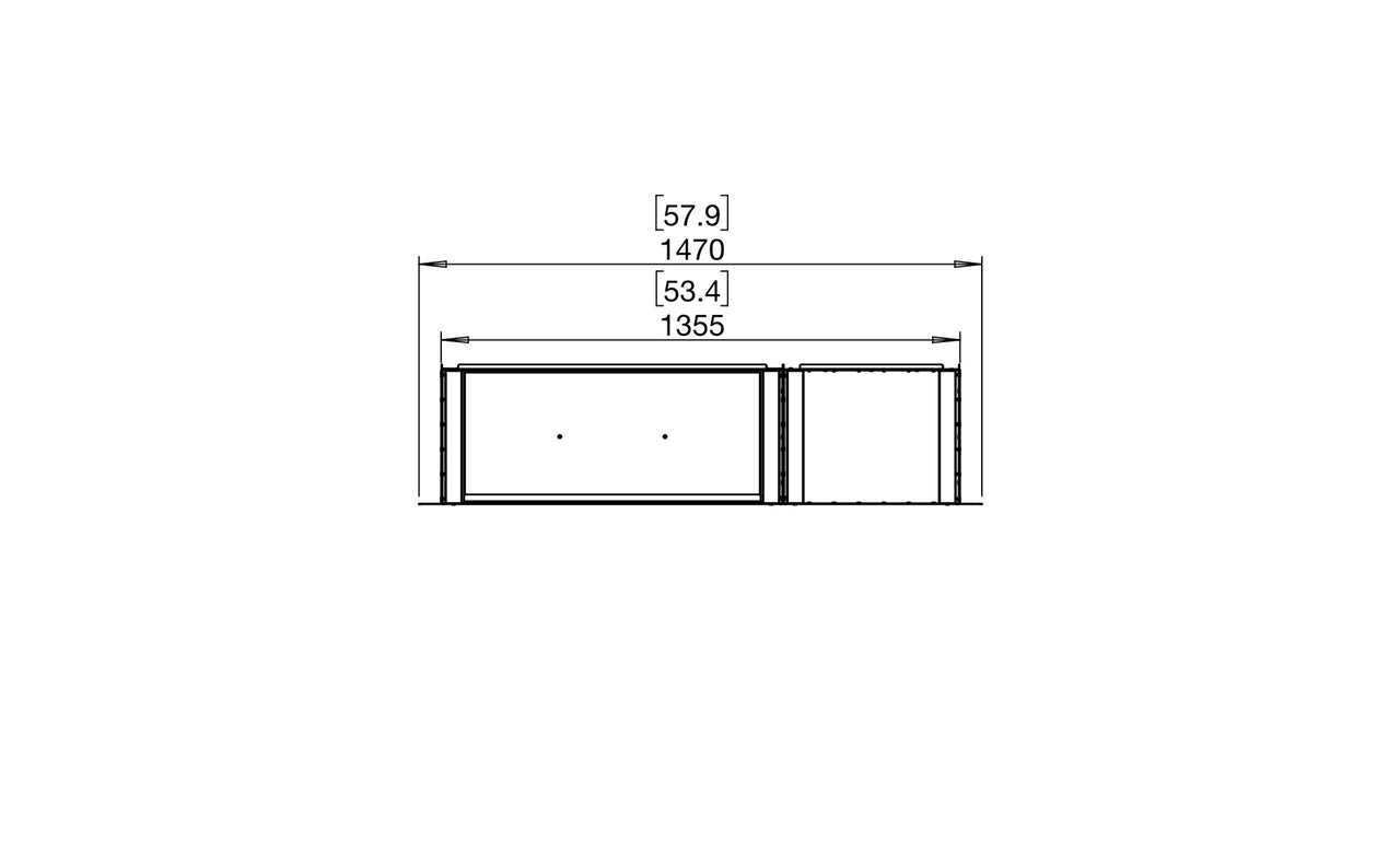 Flex 50SS.BXR Single Sided Fireplace Insert