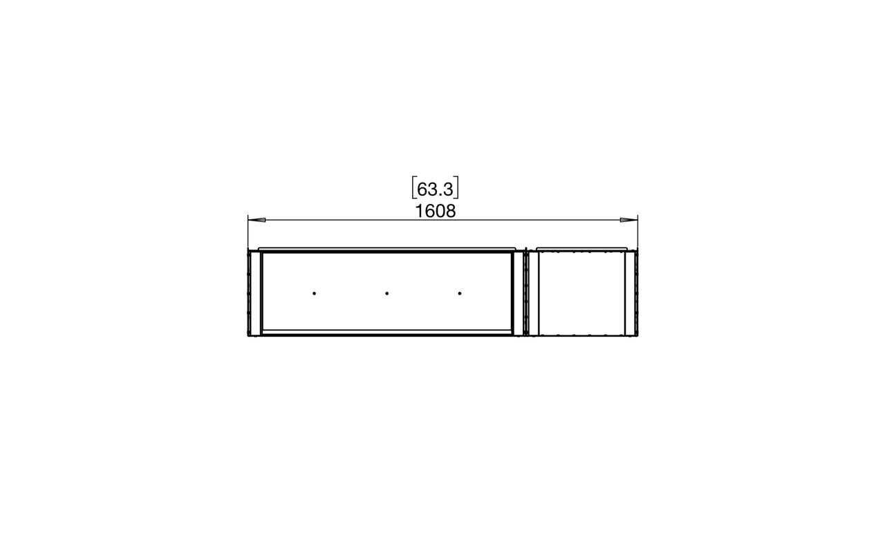 Flex 60BY.BXR Bay Fireplace Insert