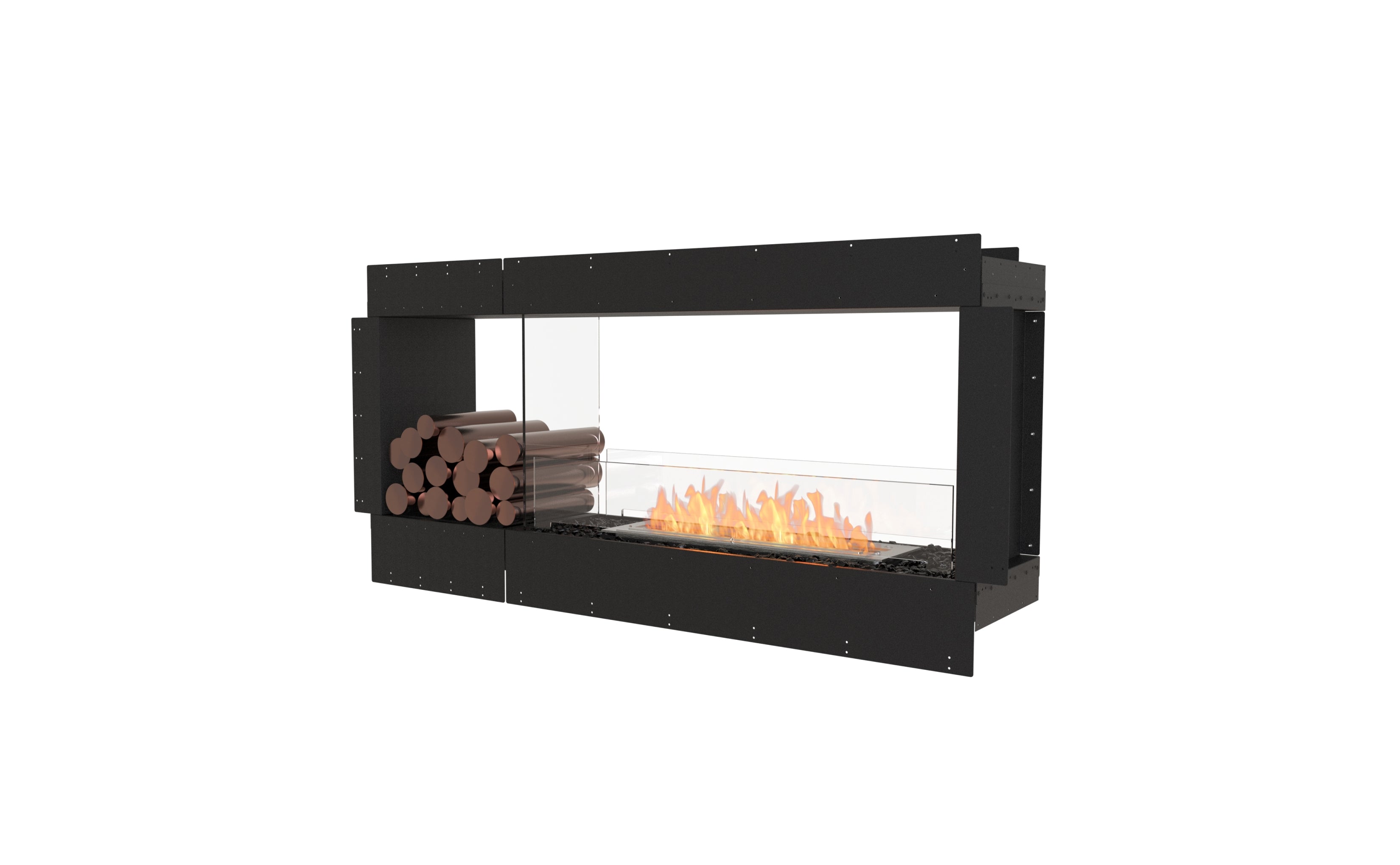 EcoSmart Fire Flex 60DB.BX1 Double Sided Fireplace Insert