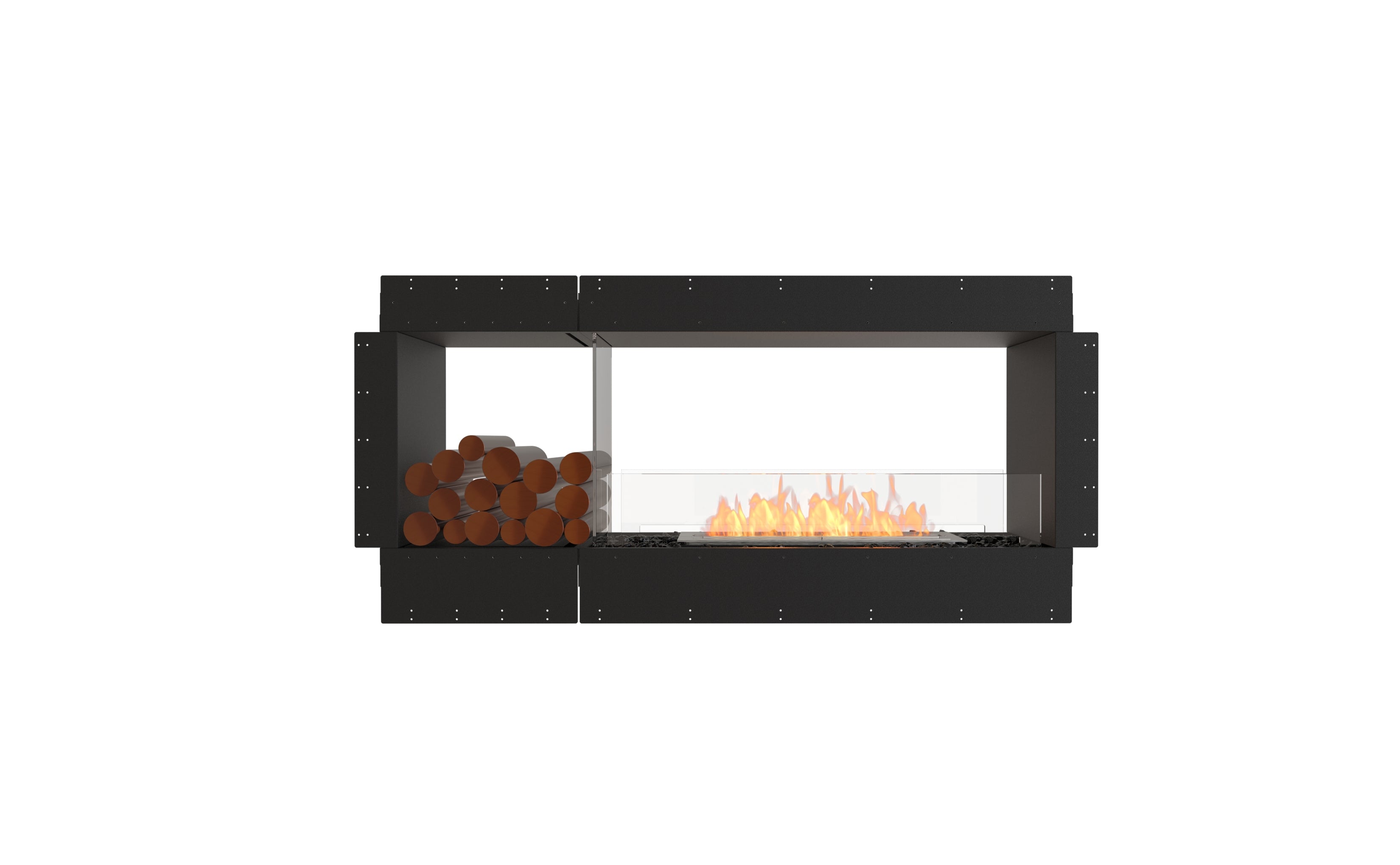 EcoSmart Fire Flex 60DB.BX1 Double Sided Fireplace Insert