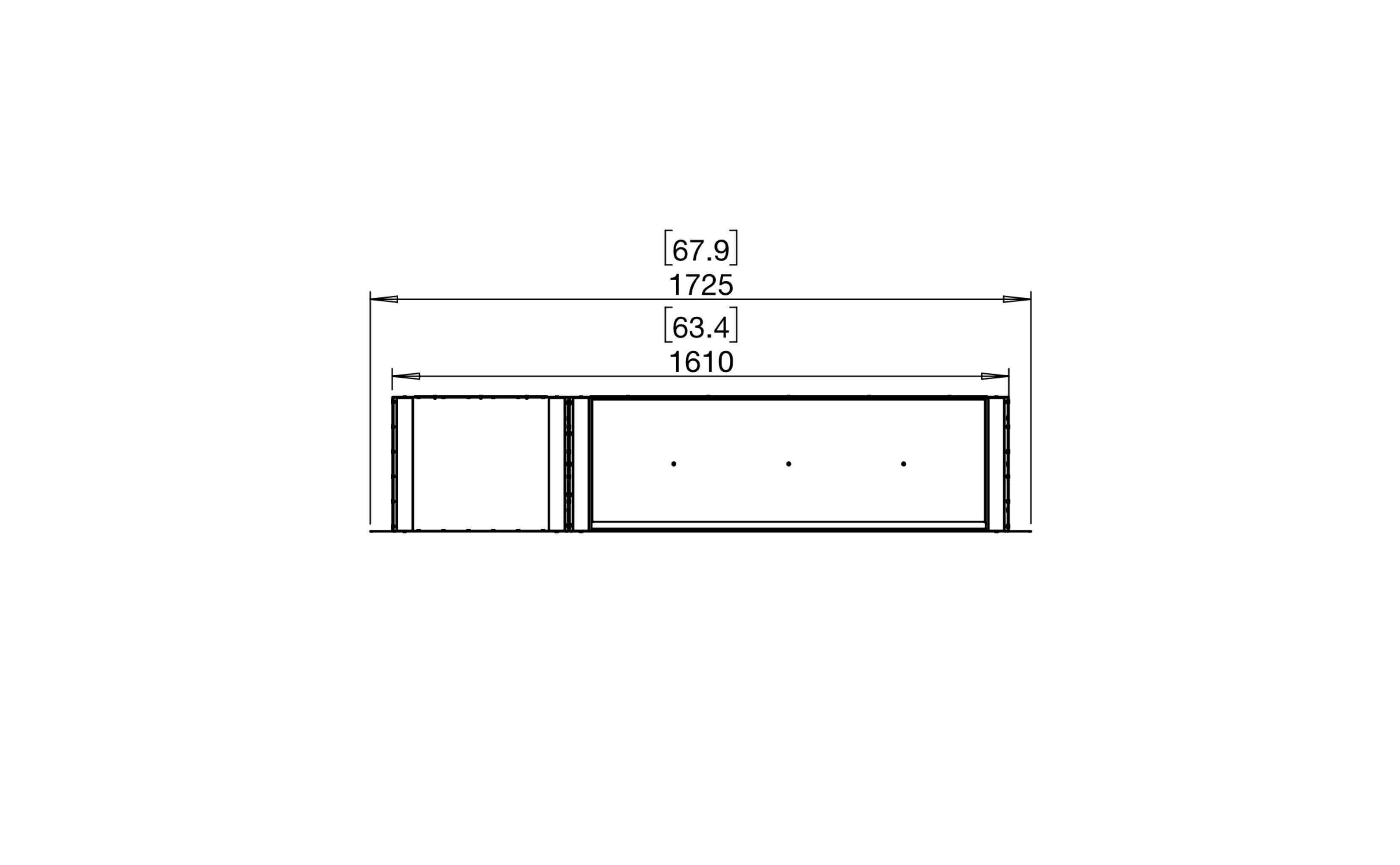 EcoSmart Fire Flex 60DB.BX1 Double Sided Fireplace Insert