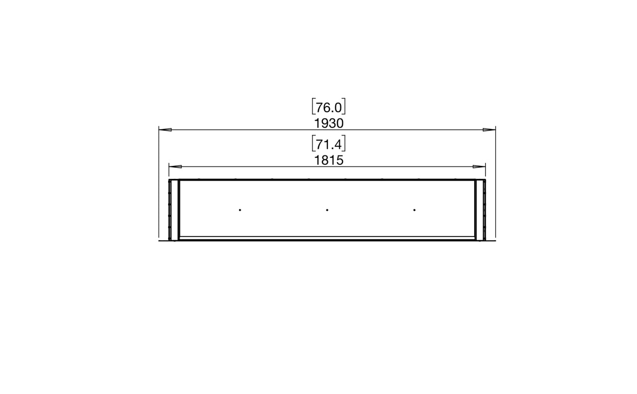 Flex 68DB Double Sided Fireplace Insert