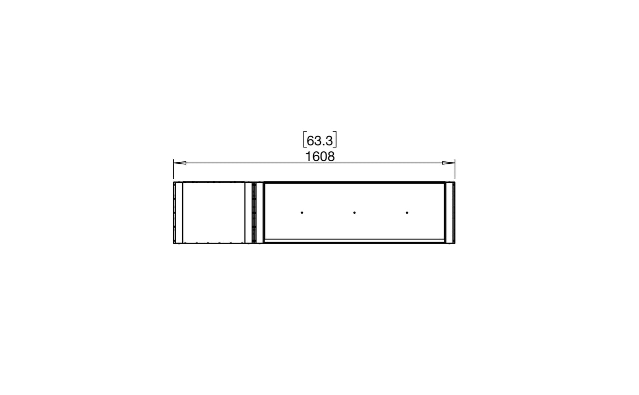 Flex 60IL.BX1 Island Fireplace Insert