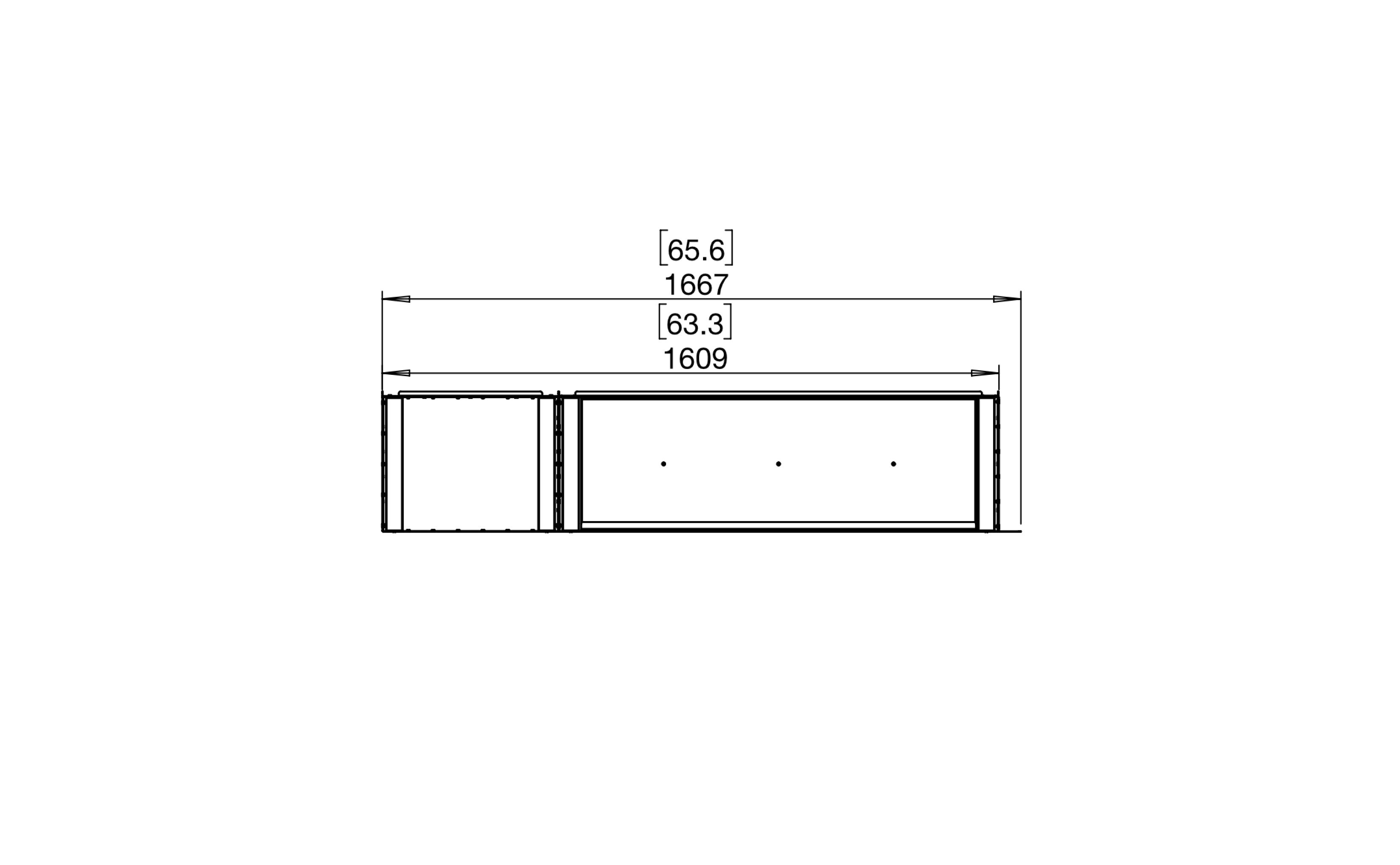 EcoSmart Fire Flex 60LC.BXL Left Corner Fireplace Insert