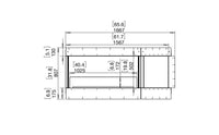 Thumbnail for Flex 60LC.BXR Left Corner Fireplace Insert