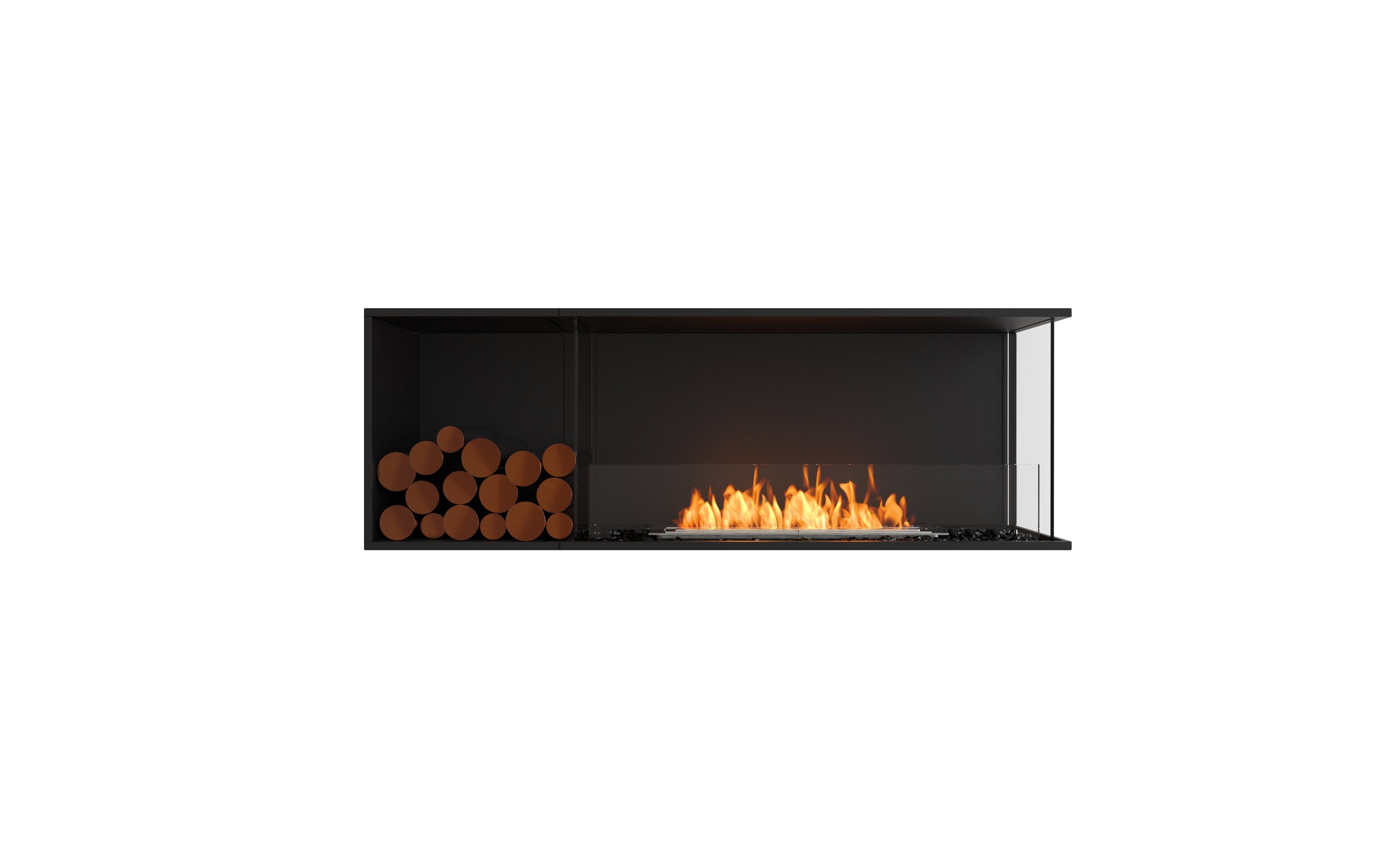 EcoSmart Fire Flex 60PN.BXL Peninsula Fireplace Insert