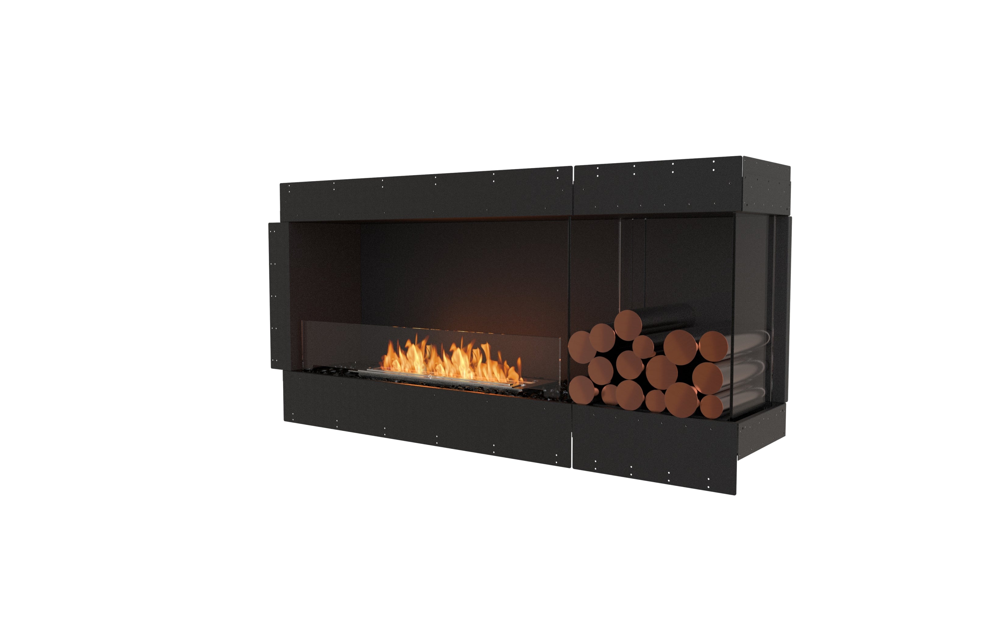 EcoSmart Fire Flex 60RC.BXR Right Corner Fireplace Insert