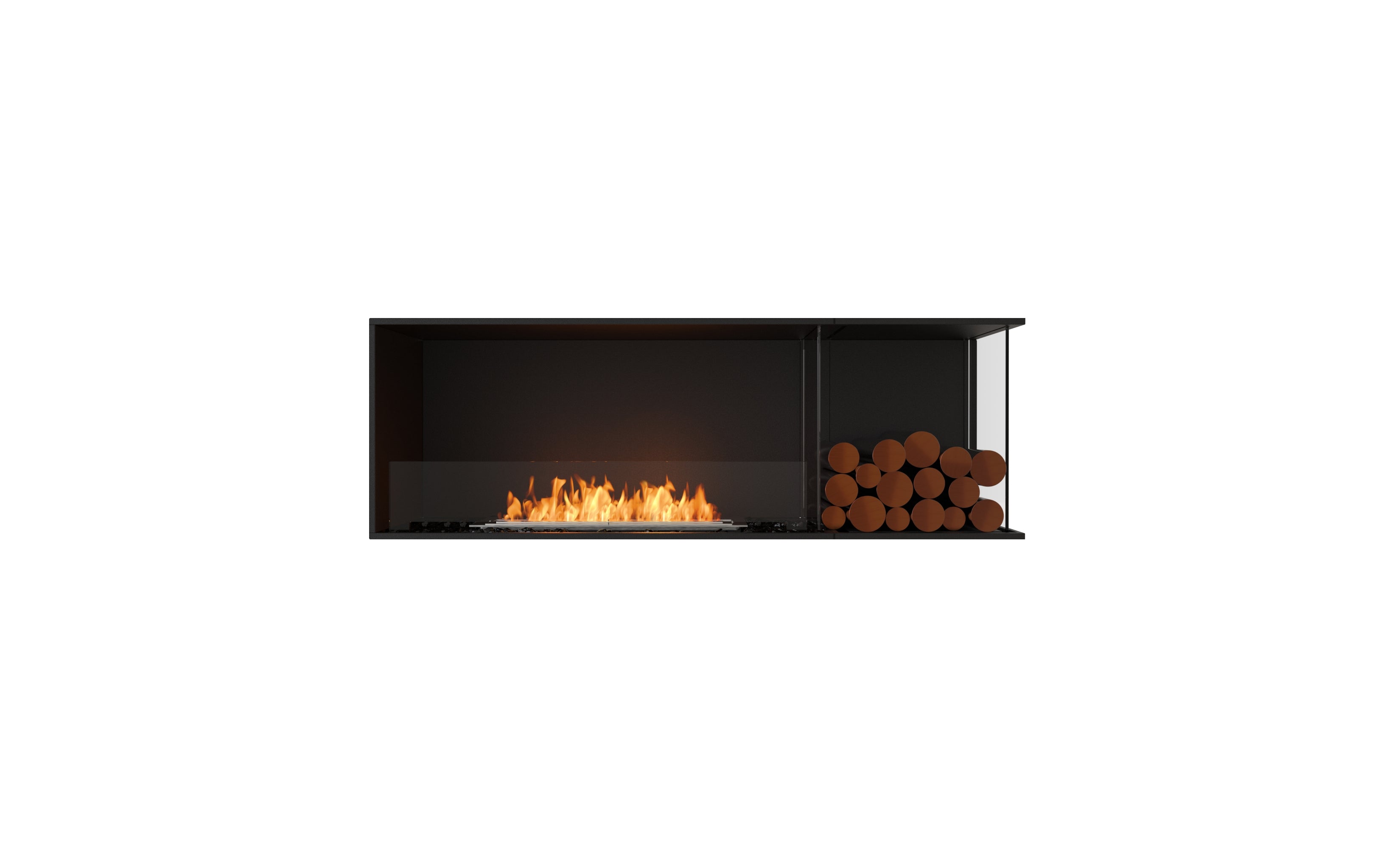 EcoSmart Fire Flex 60RC.BXR Right Corner Fireplace Insert