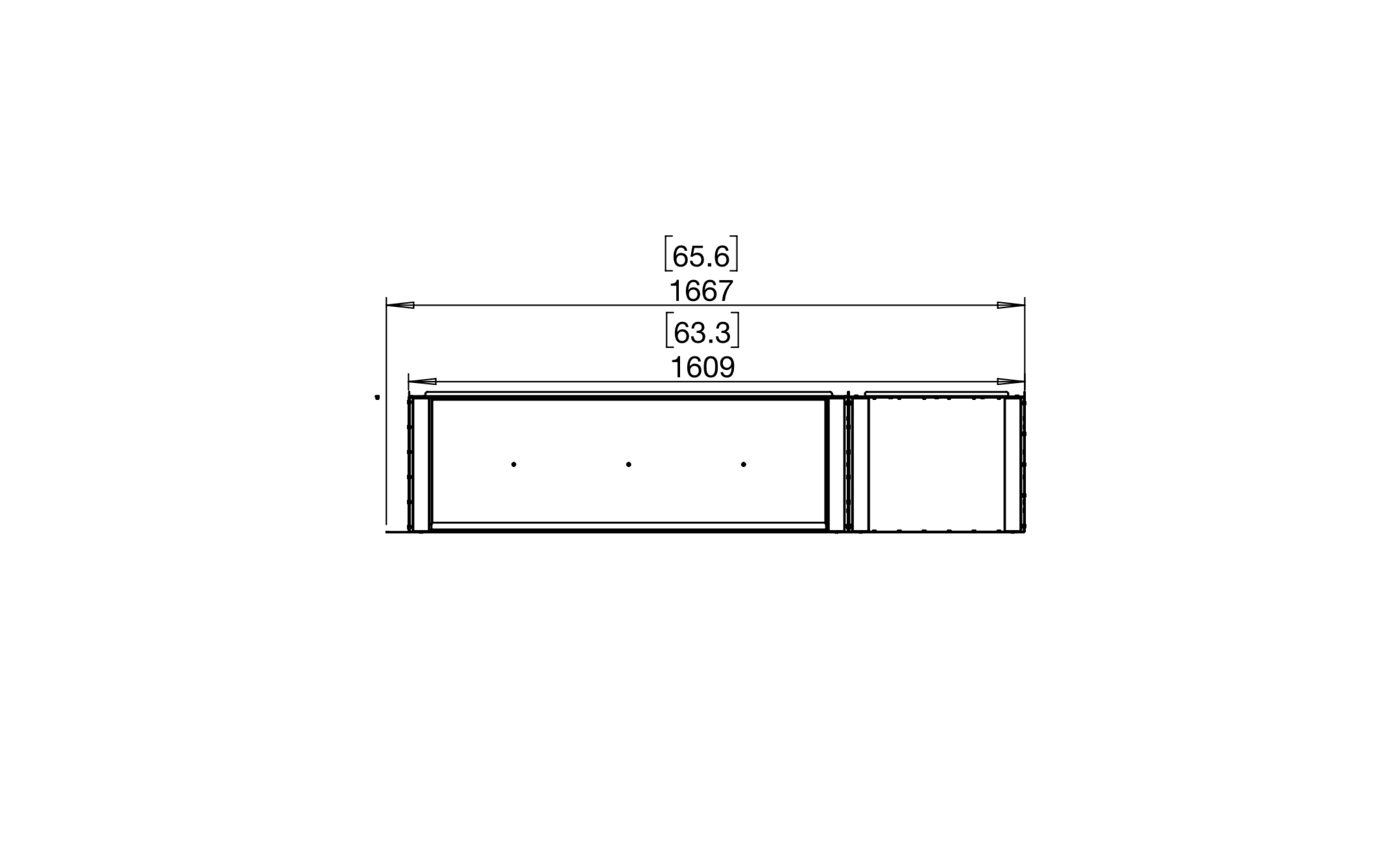 EcoSmart Fire Flex 60RC.BXR Right Corner Fireplace Insert