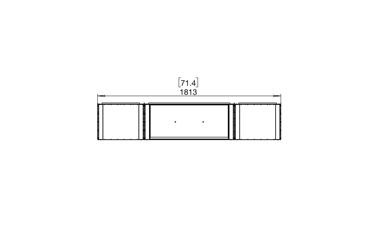 Flex 68BY.BX2 Bay Fireplace Insert