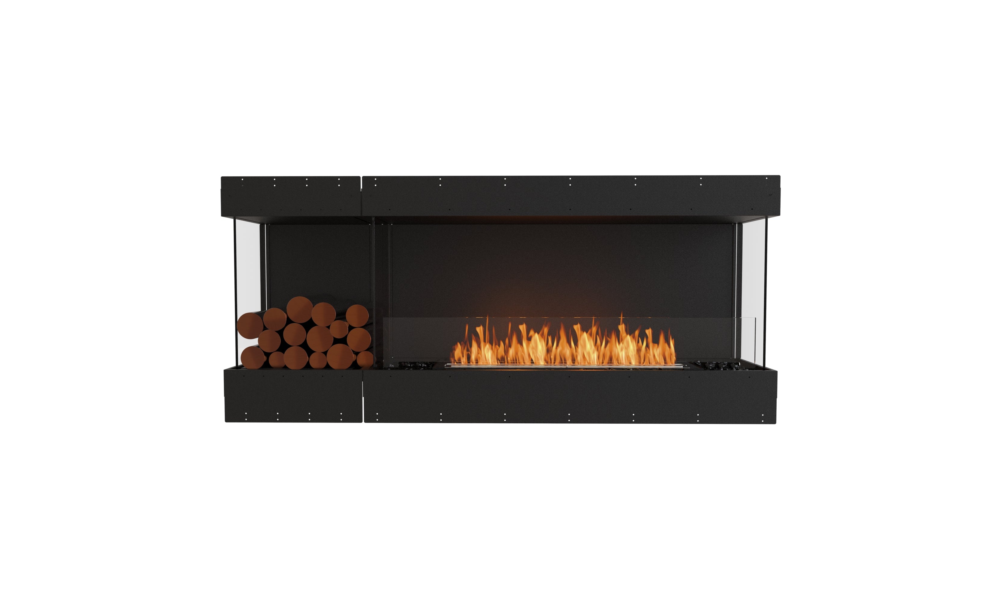 EcoSmart Fire Flex 68BY.BXL Bay Fireplace Insert