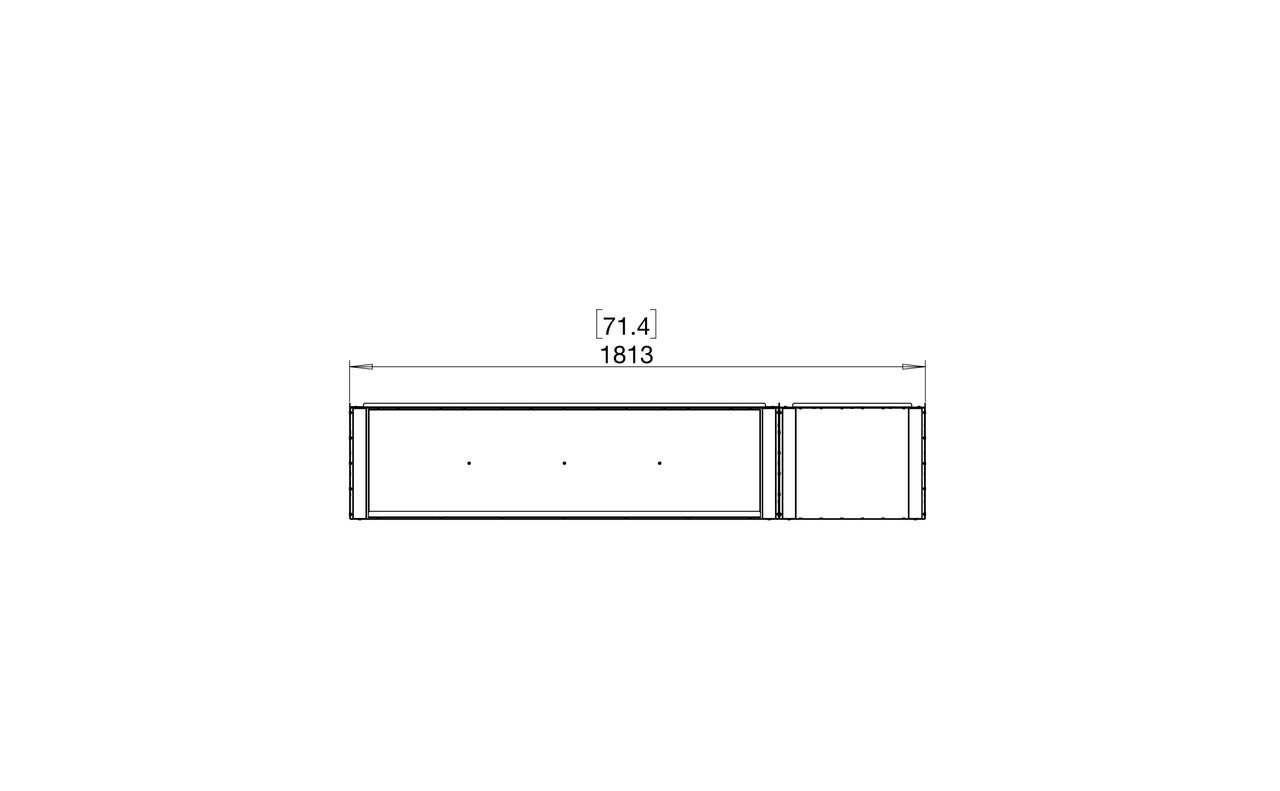 Flex 68BY.BXR Bay Fireplace Insert