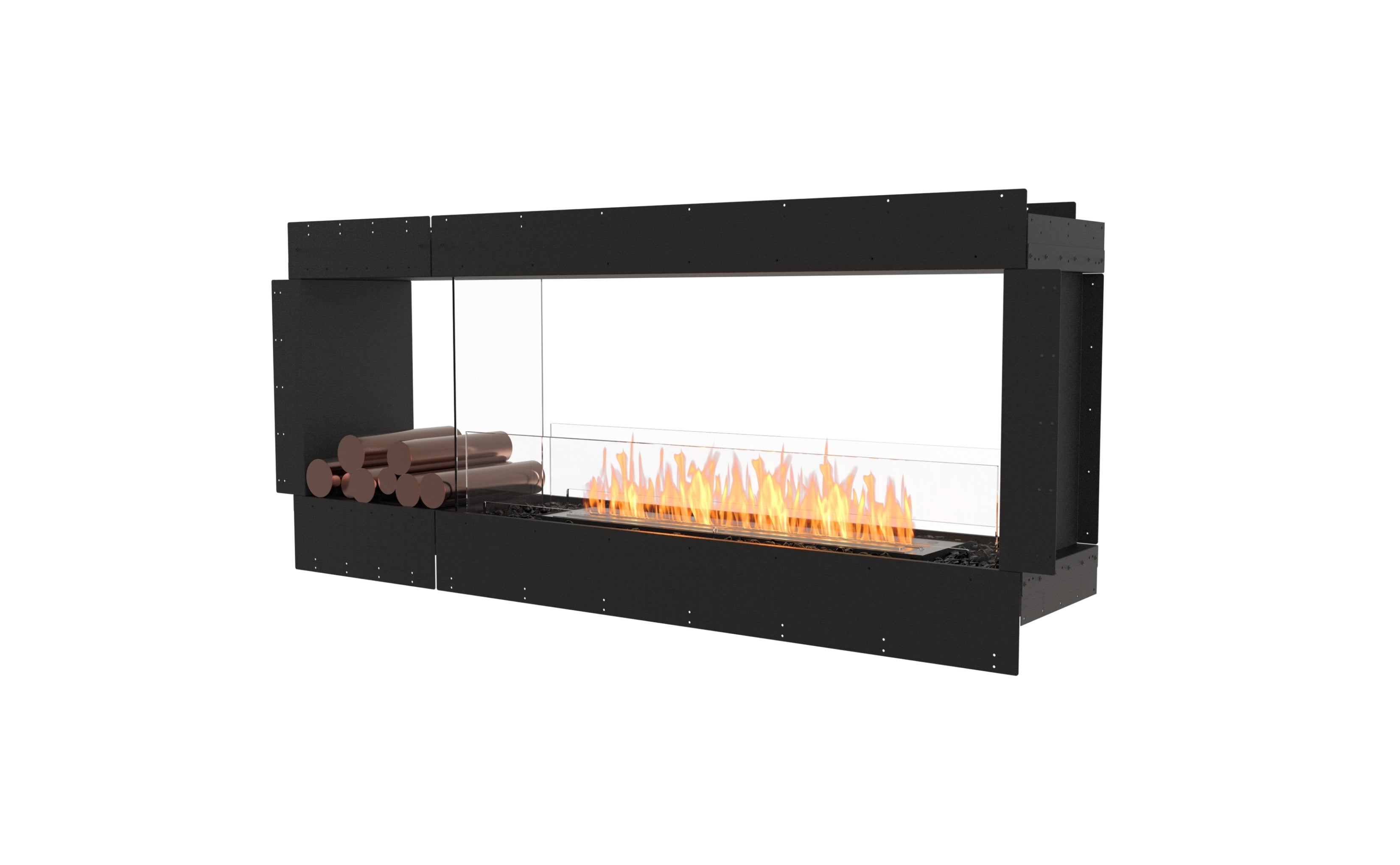EcoSmart Fire Flex 68DB.BX1 Double Sided Fireplace Insert