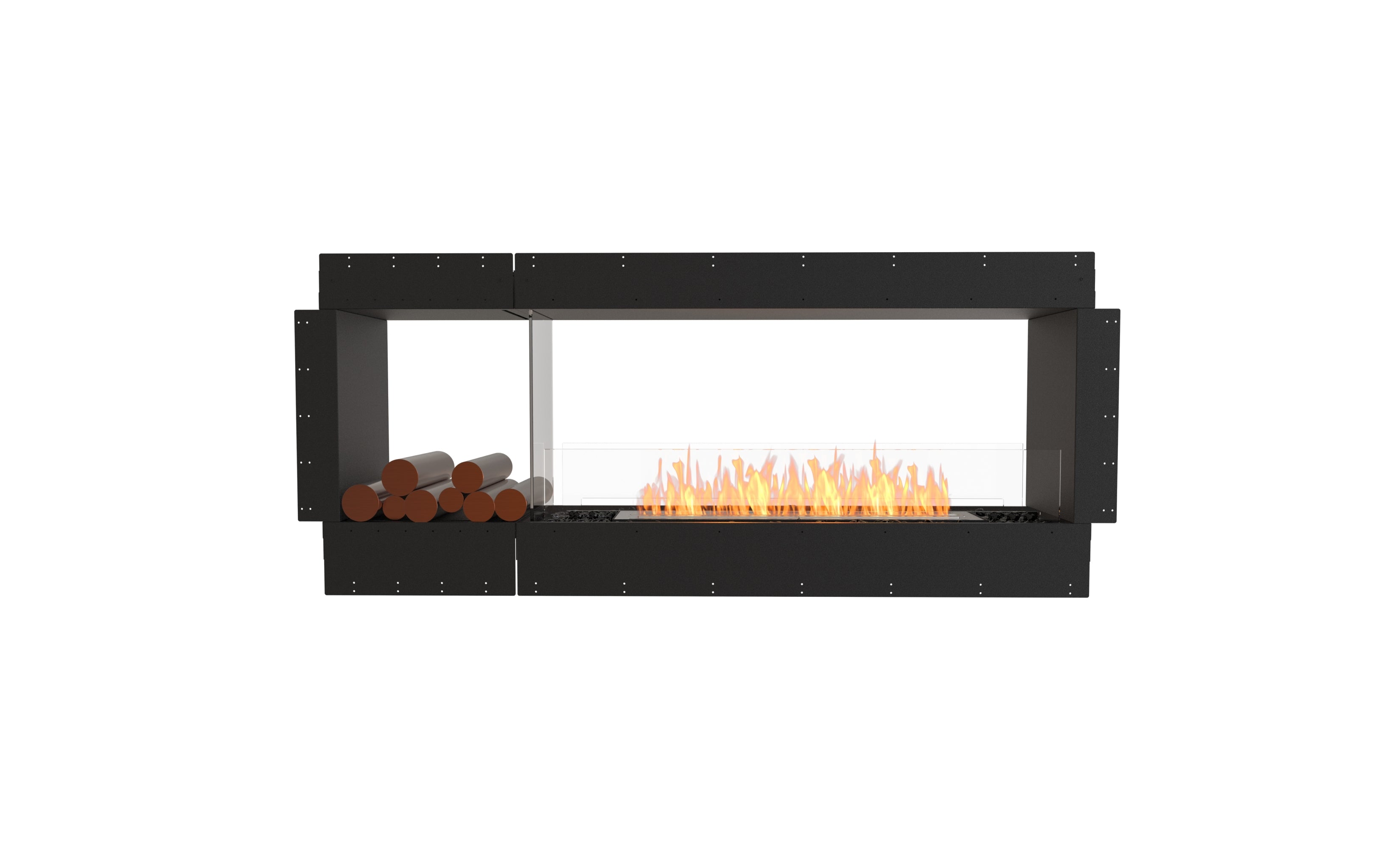 EcoSmart Fire Flex 68DB.BX1 Double Sided Fireplace Insert