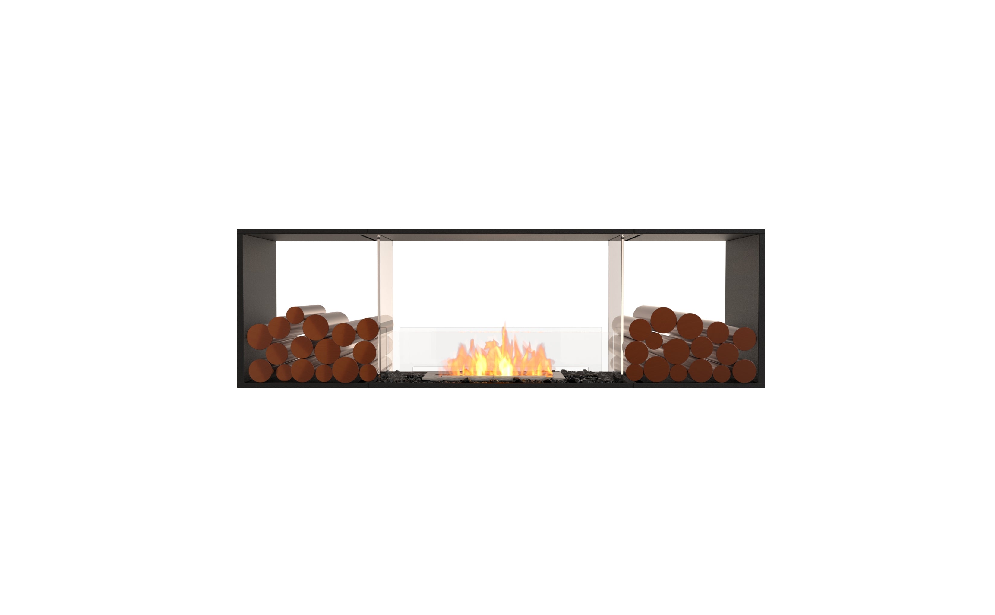 EcoSmart Fire Flex 68DB.BX2 Double Sided Fireplace Insert